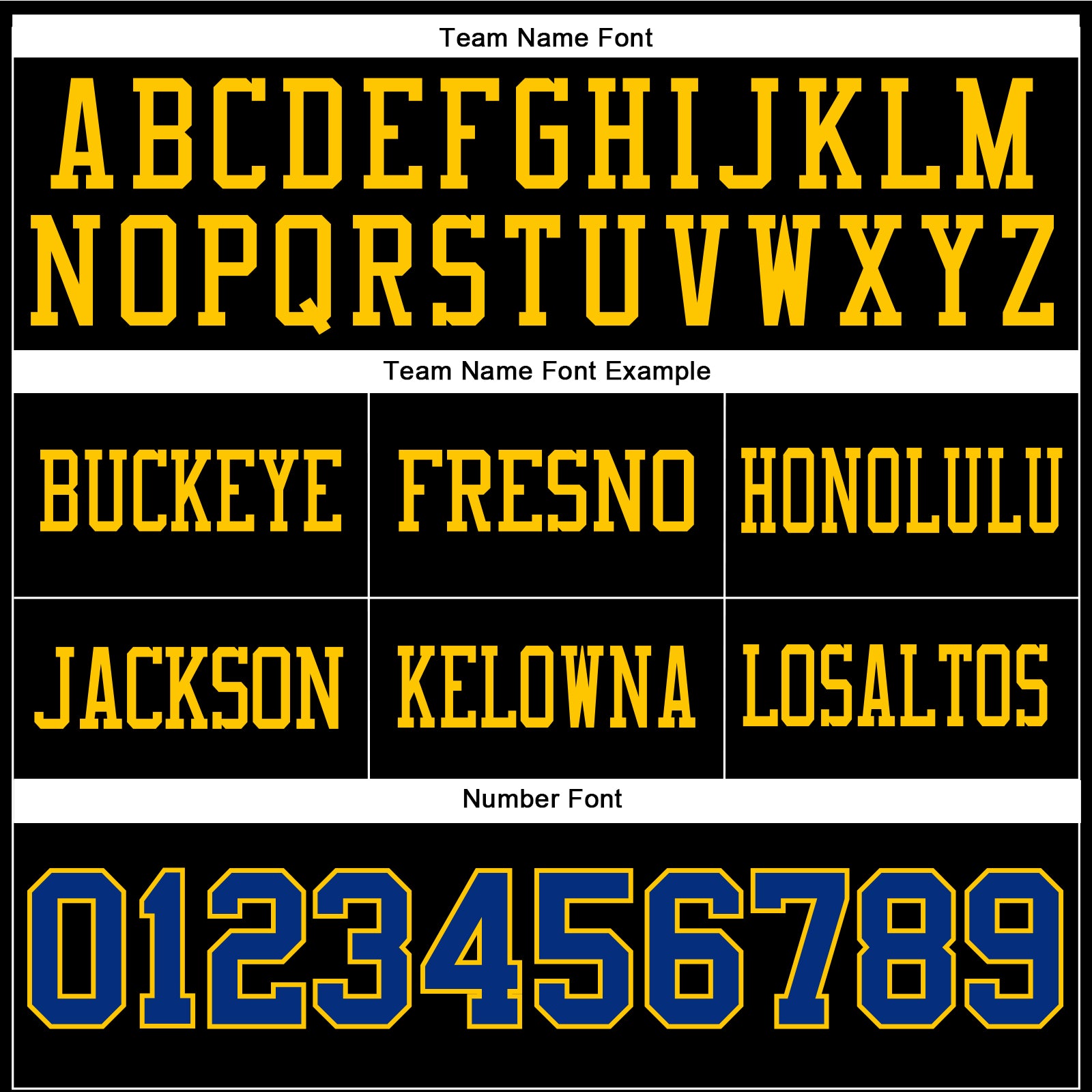 Custom Black Royal-Yellow Authentic Football Jersey view 3