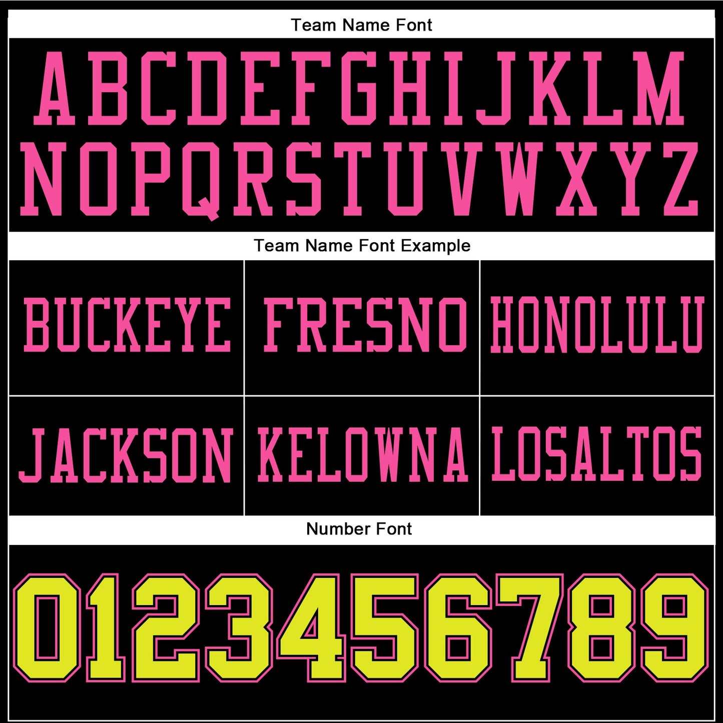 Custom Black Neon Yellow-Pink Authentic Football Jersey view 3
