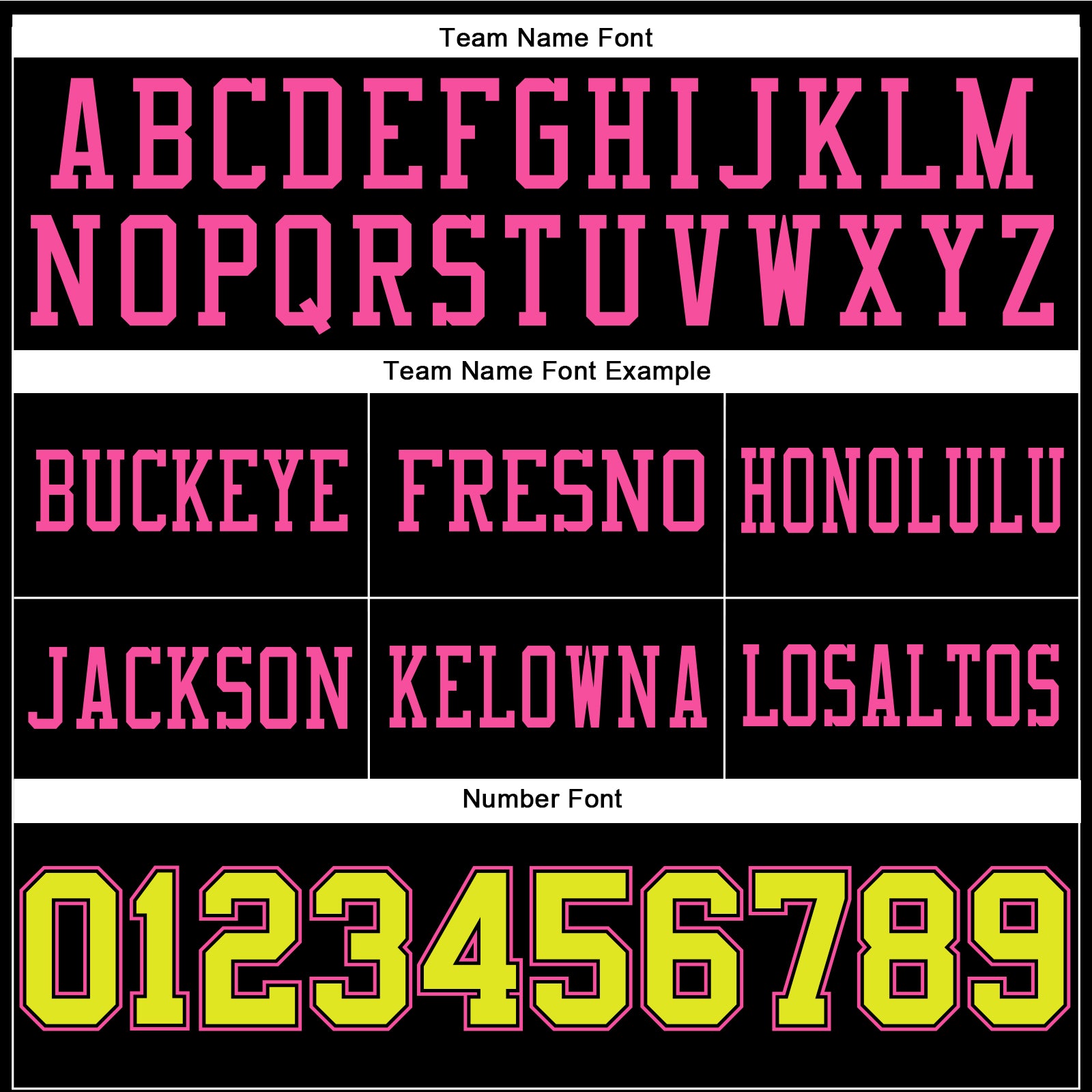 Custom Black Neon Yellow-Pink Authentic Football Jersey view 3