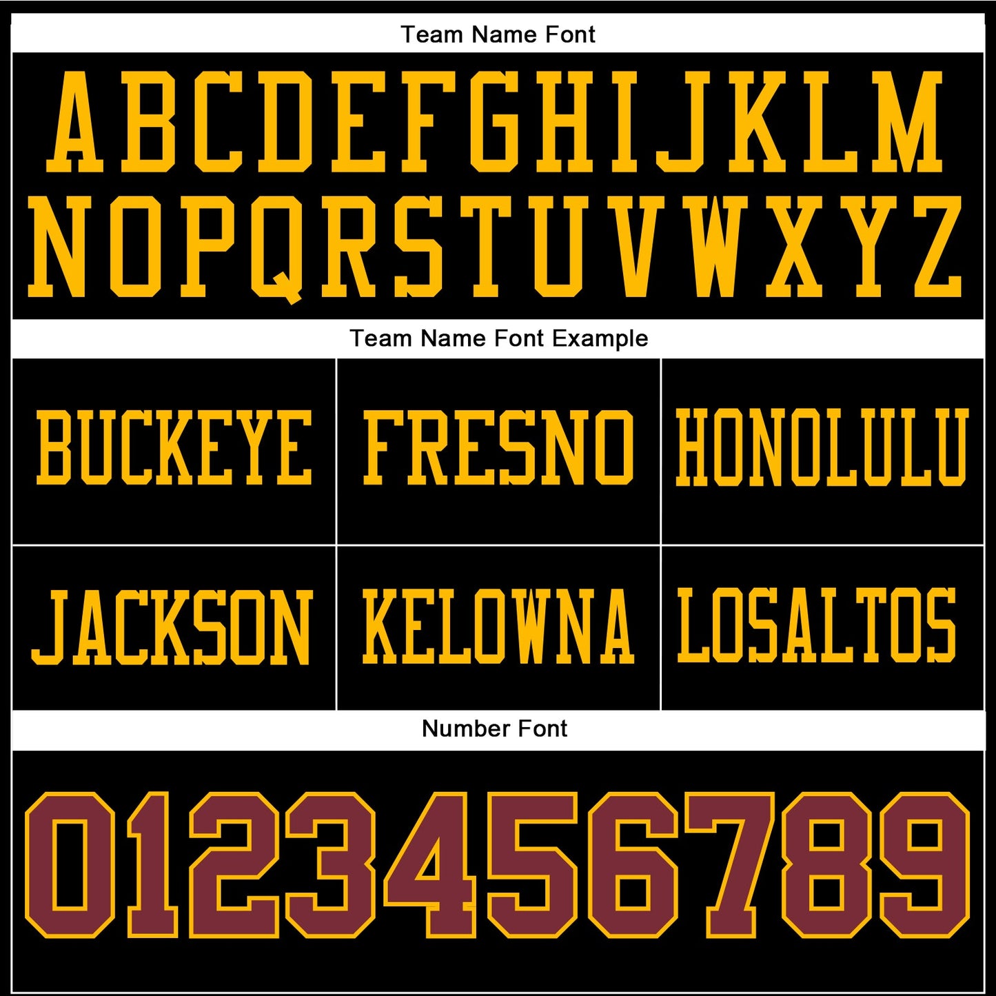 Custom Black Burgundy-Gold Authentic Football Jersey view 3