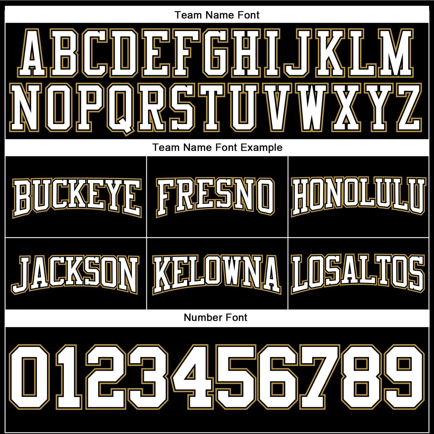 Custom Stitched Black White-Old Gold Football Pullover Sweatshirt Hoodie view 3