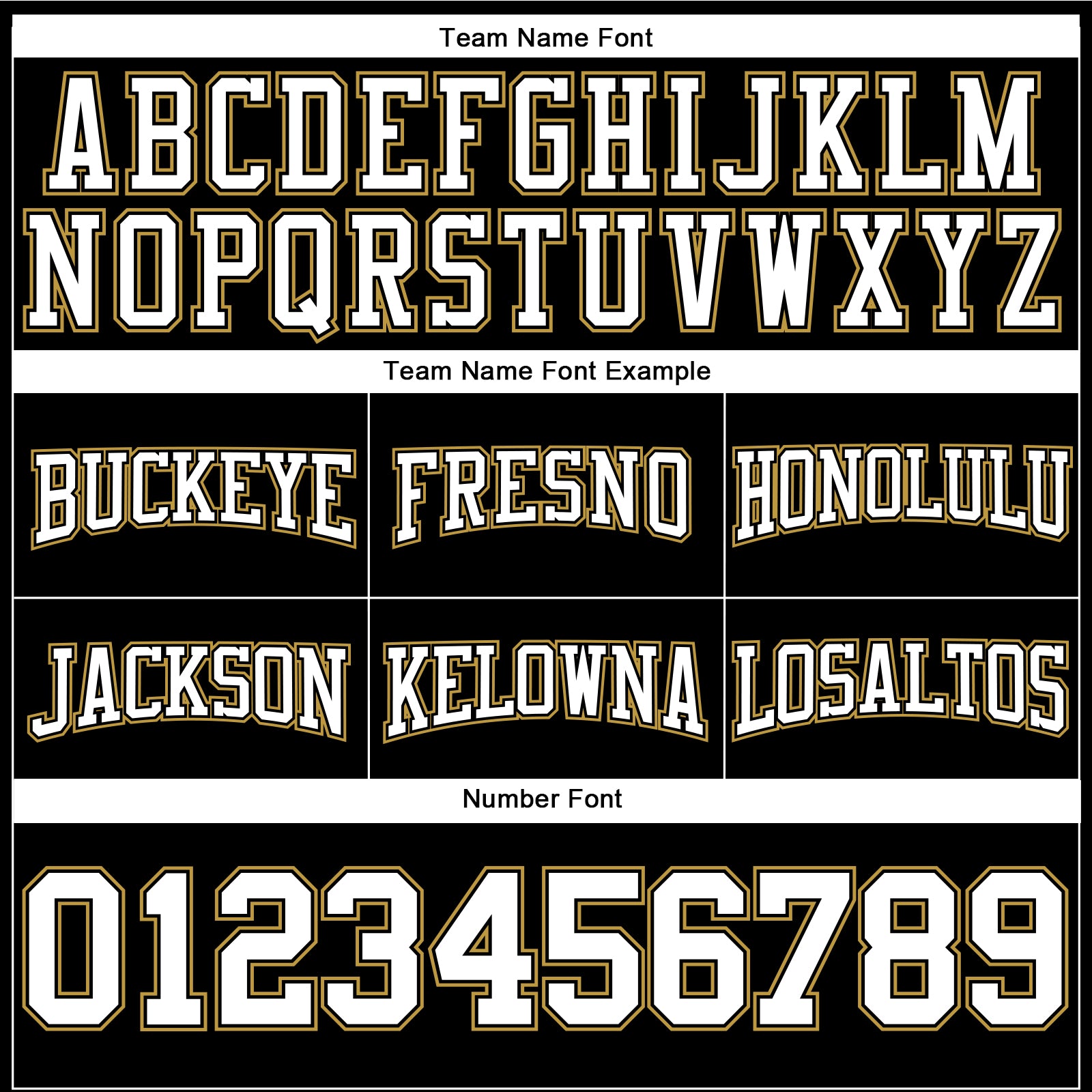 Custom Stitched Black White-Old Gold Football Pullover Sweatshirt Hoodie view 3