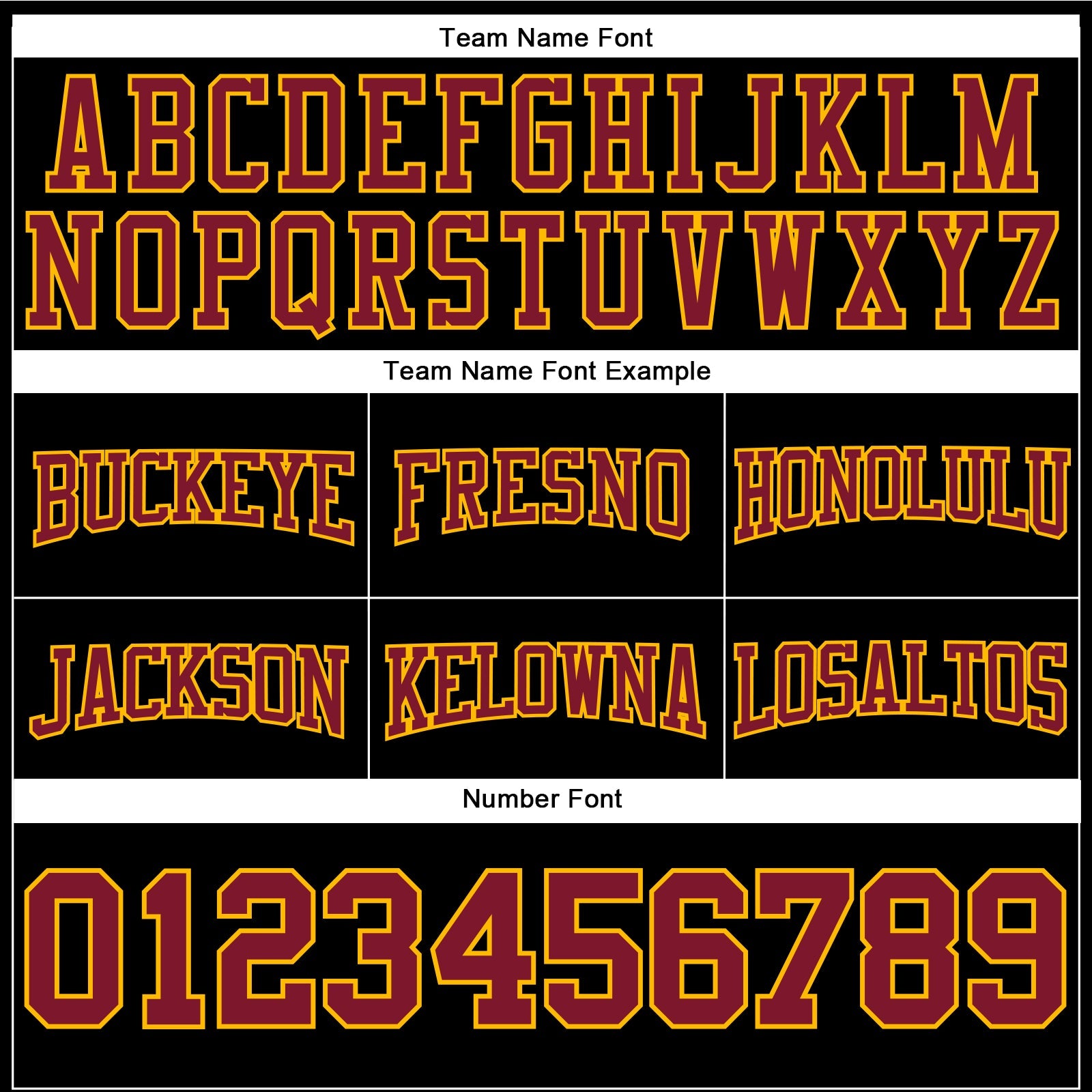 Custom Stitched Black Crimson-Gold Football Pullover Sweatshirt Hoodie view 3
