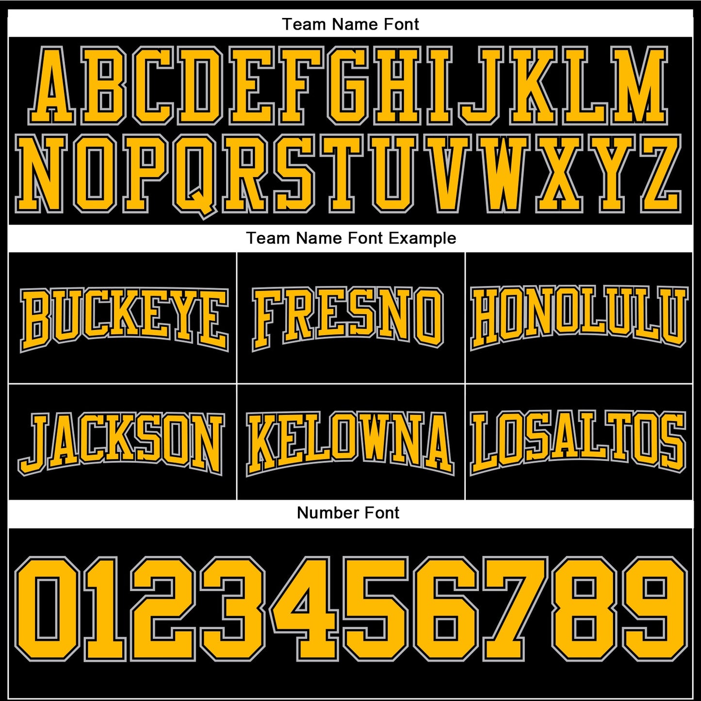 Custom Stitched Black Gold-Gray Football Pullover Sweatshirt Hoodie view 3