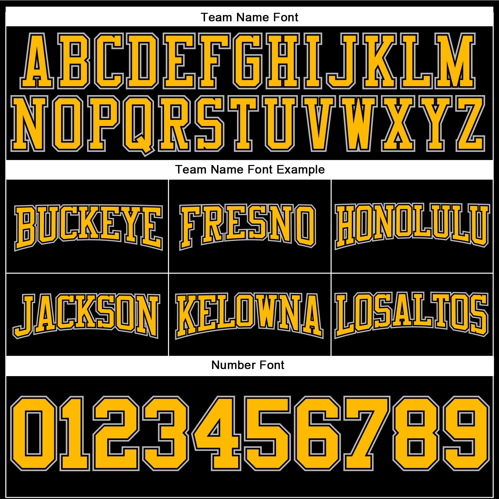 Custom Stitched Black Gold-Gray Football Pullover Sweatshirt Hoodie view 3