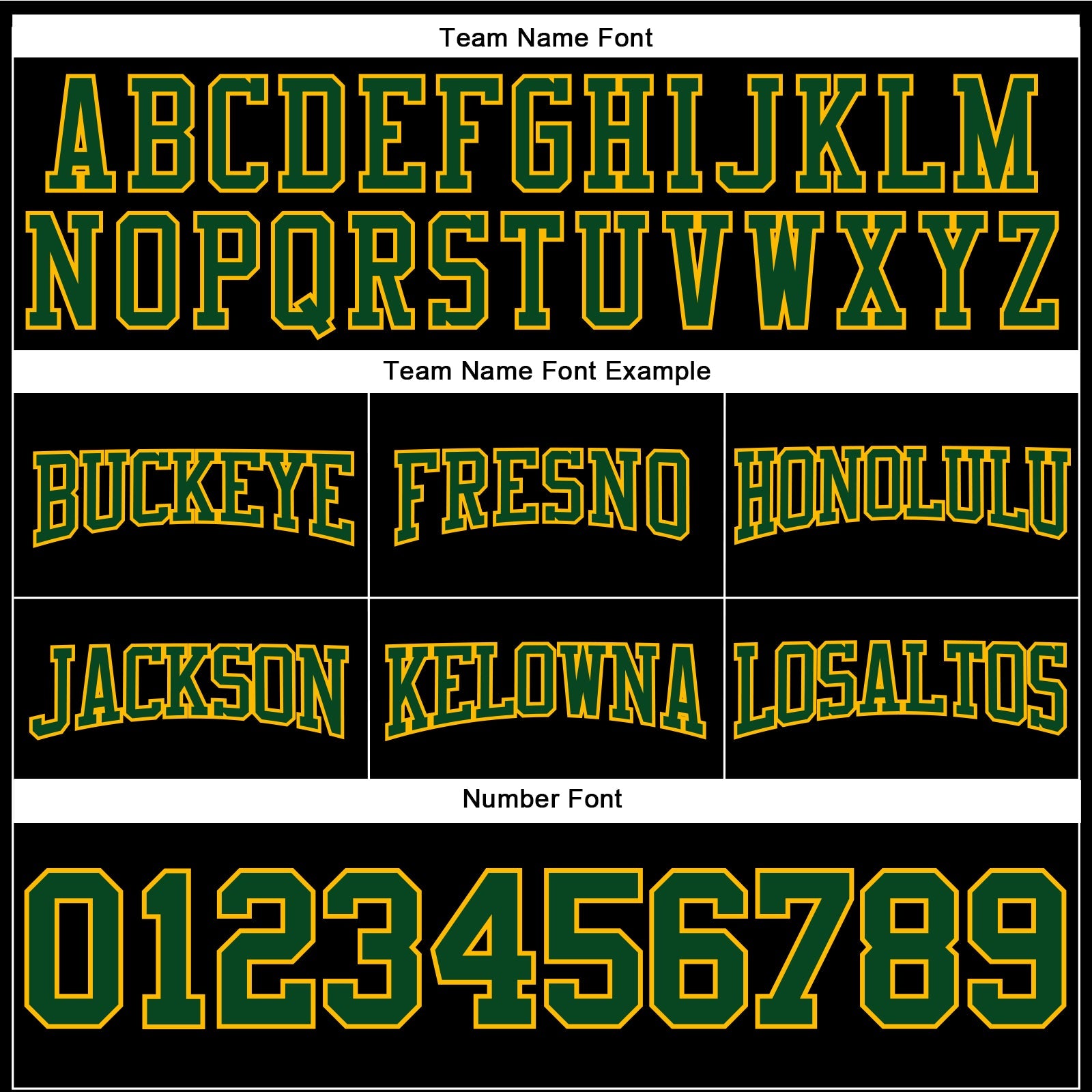 Custom Stitched Black Green-Gold Football Pullover Sweatshirt Hoodie view 3