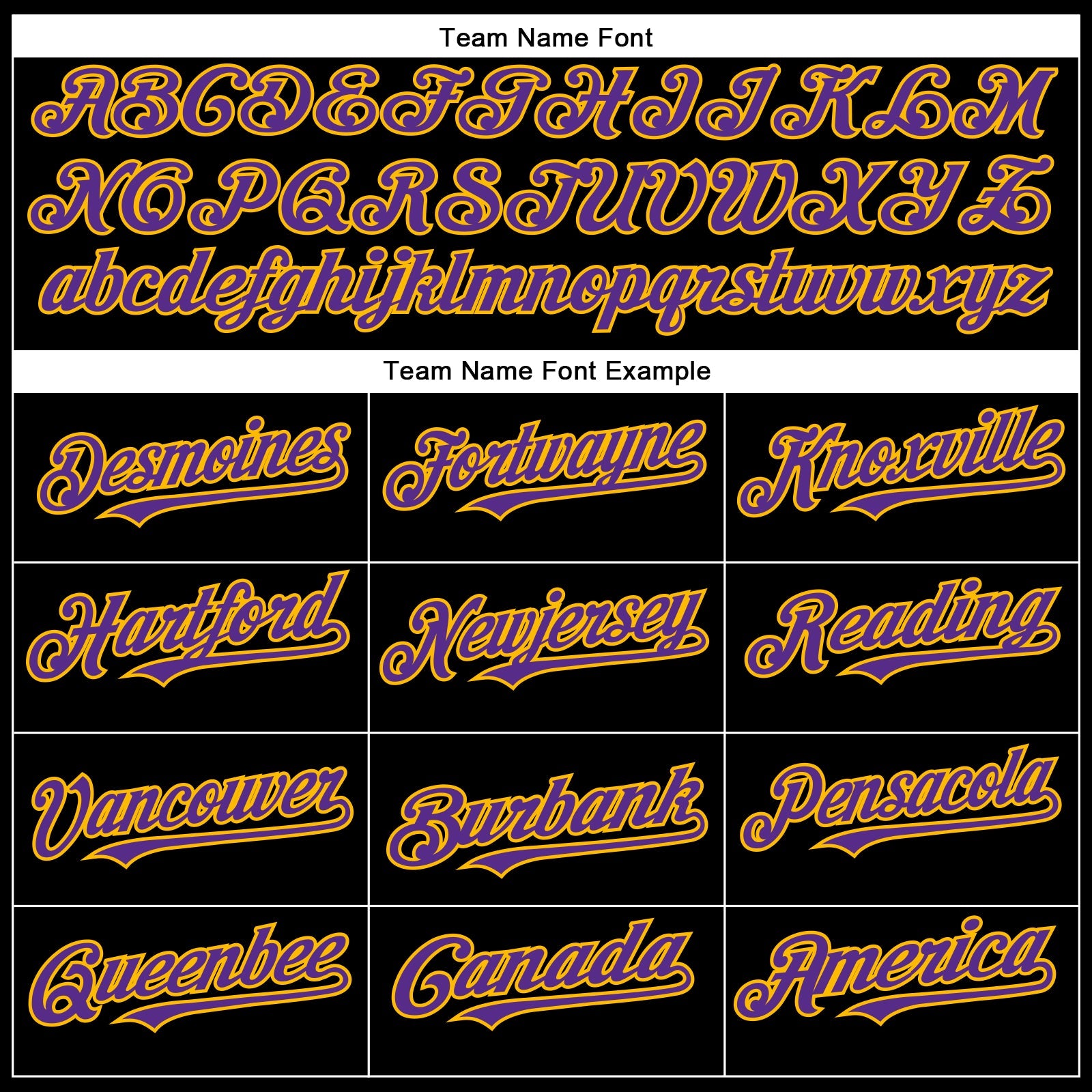 Custom Black Purple-Gold Authentic Baseball Jersey view 4