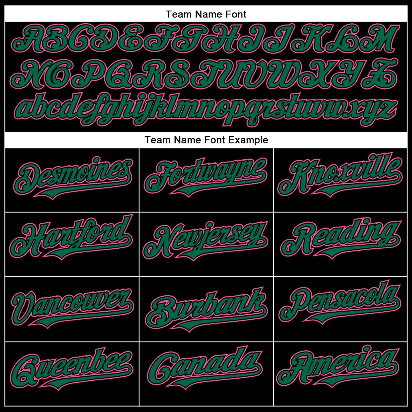 Custom Black Kelly Green-Pink Authentic Baseball Jersey view 4