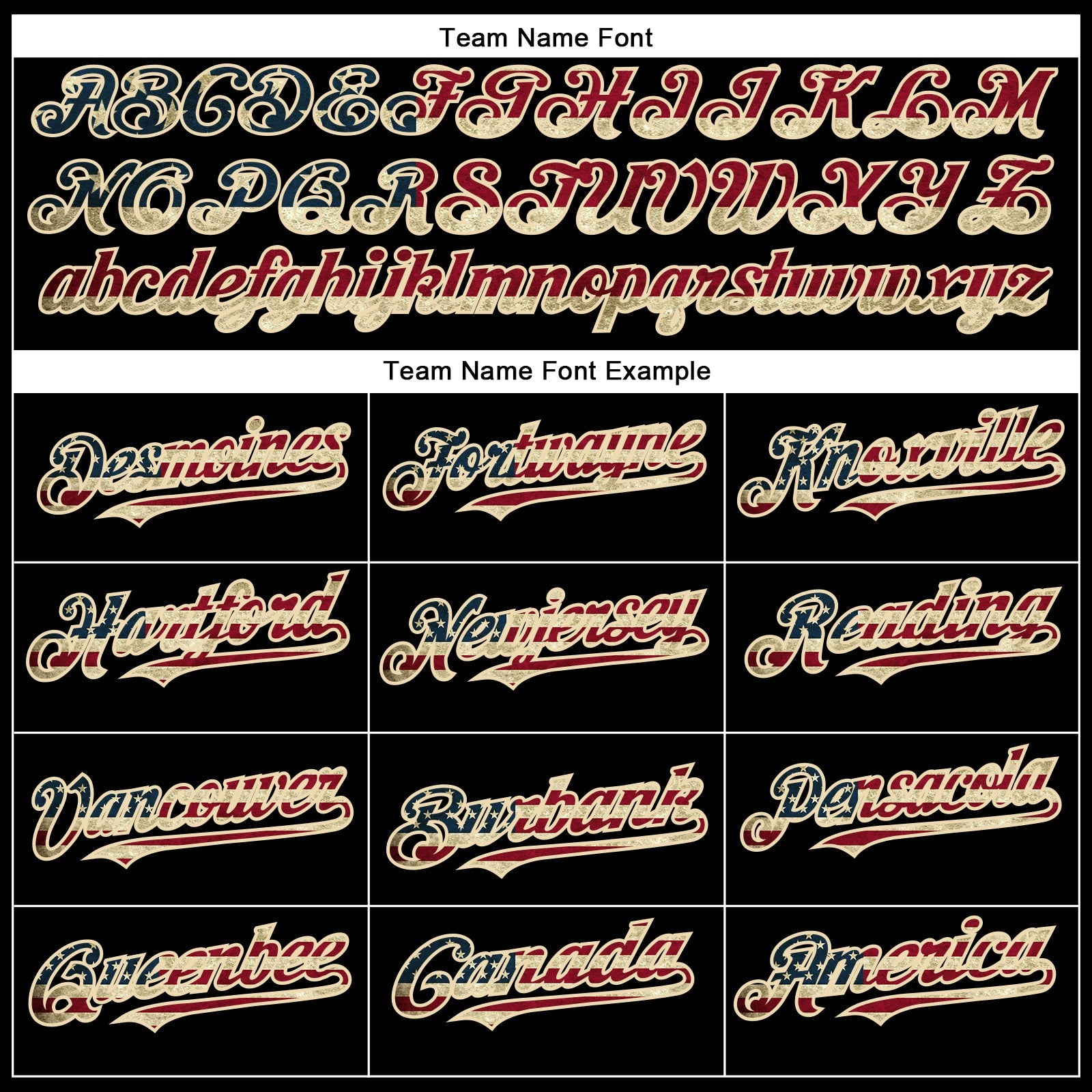 Custom Black Vintage USA Flag City Cream-Crimson Authentic Baseball Jersey view 4