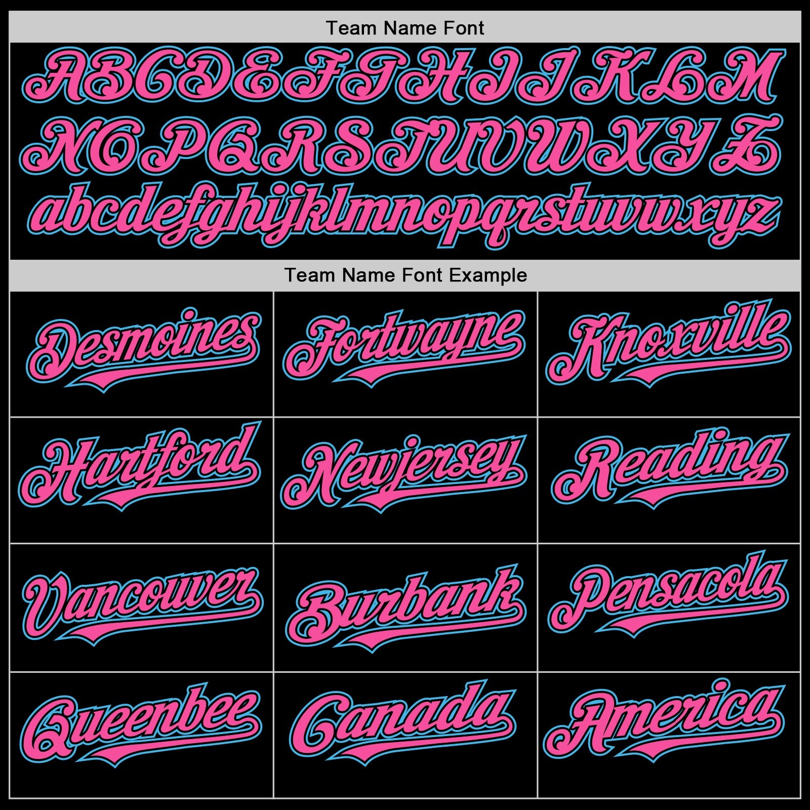 Custom Black Sky Blue-Pink Authentic Sleeveless Baseball Jersey view 3