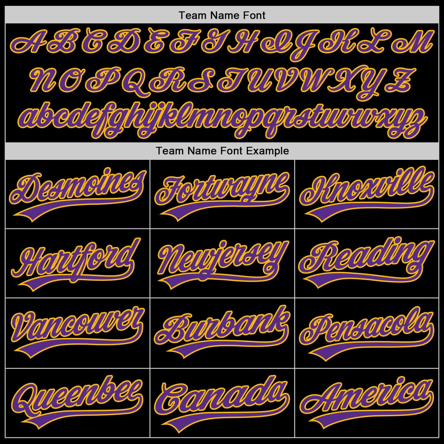 Custom Black Purple-Gold Authentic Throwback Baseball Jersey view 4