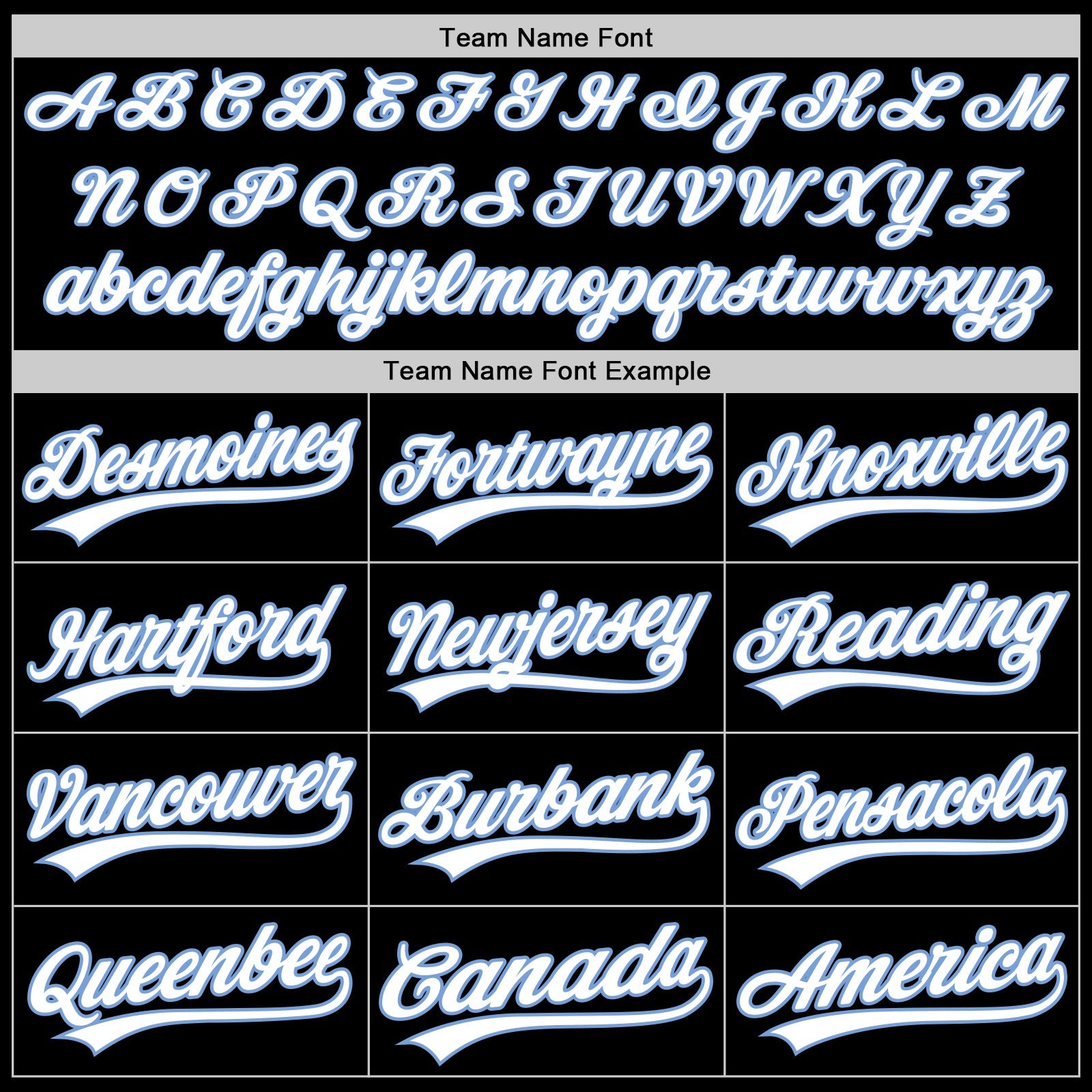 Custom Black White-Light Blue Authentic Throwback Baseball Jersey view 4