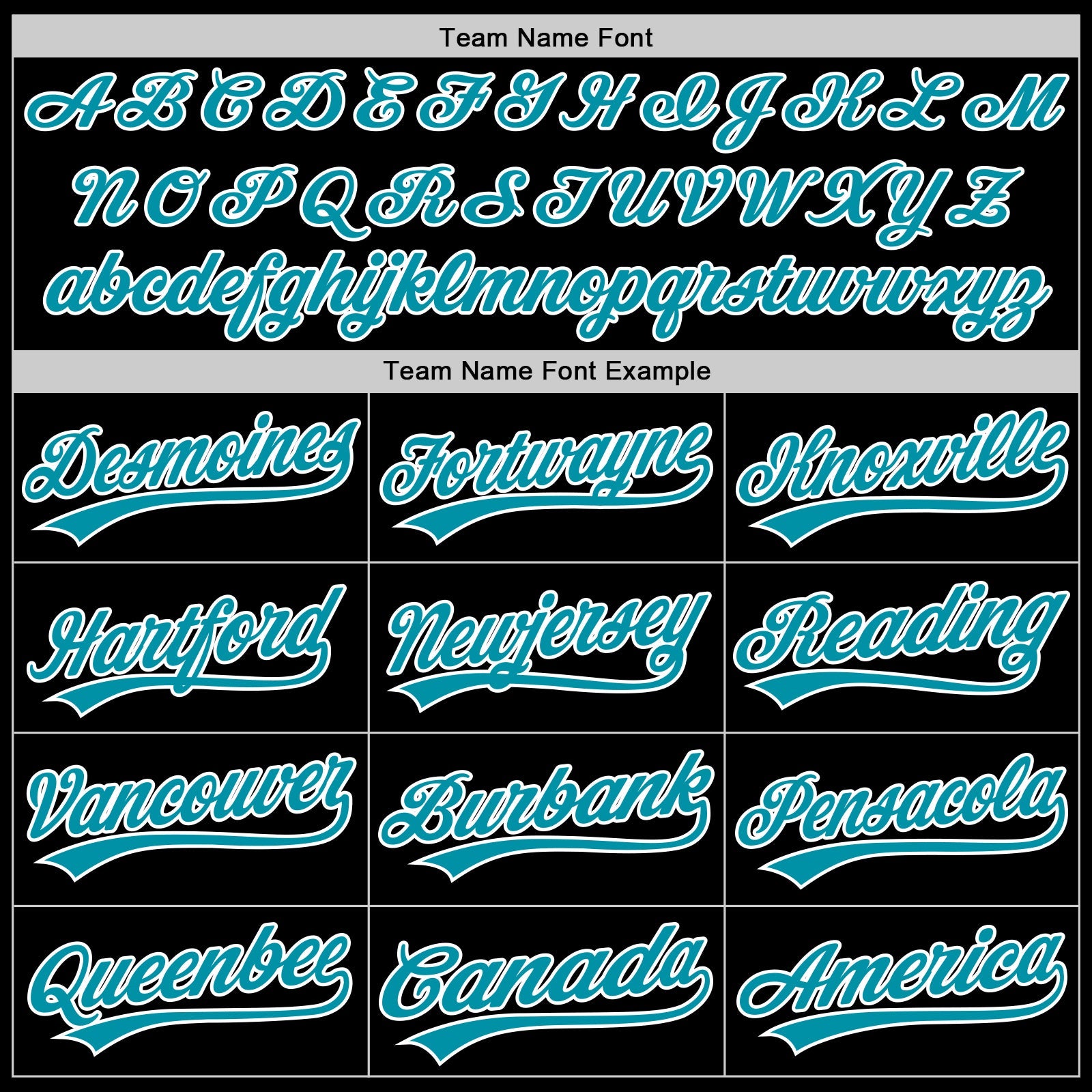 Custom Black Teal-White Authentic Throwback Baseball Jersey view 4