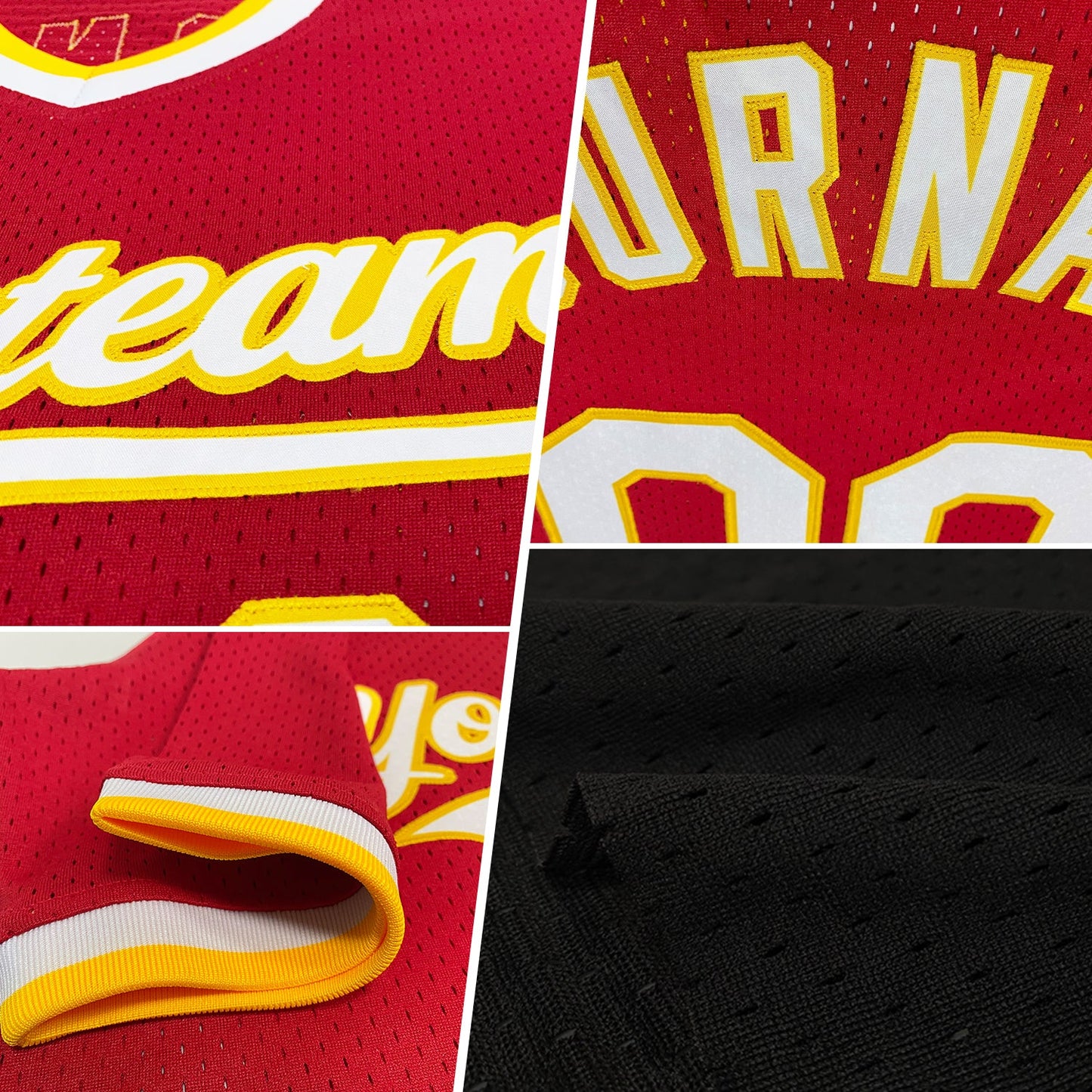 Custom Black White-Gold Authentic Throwback Baseball Jersey view 2