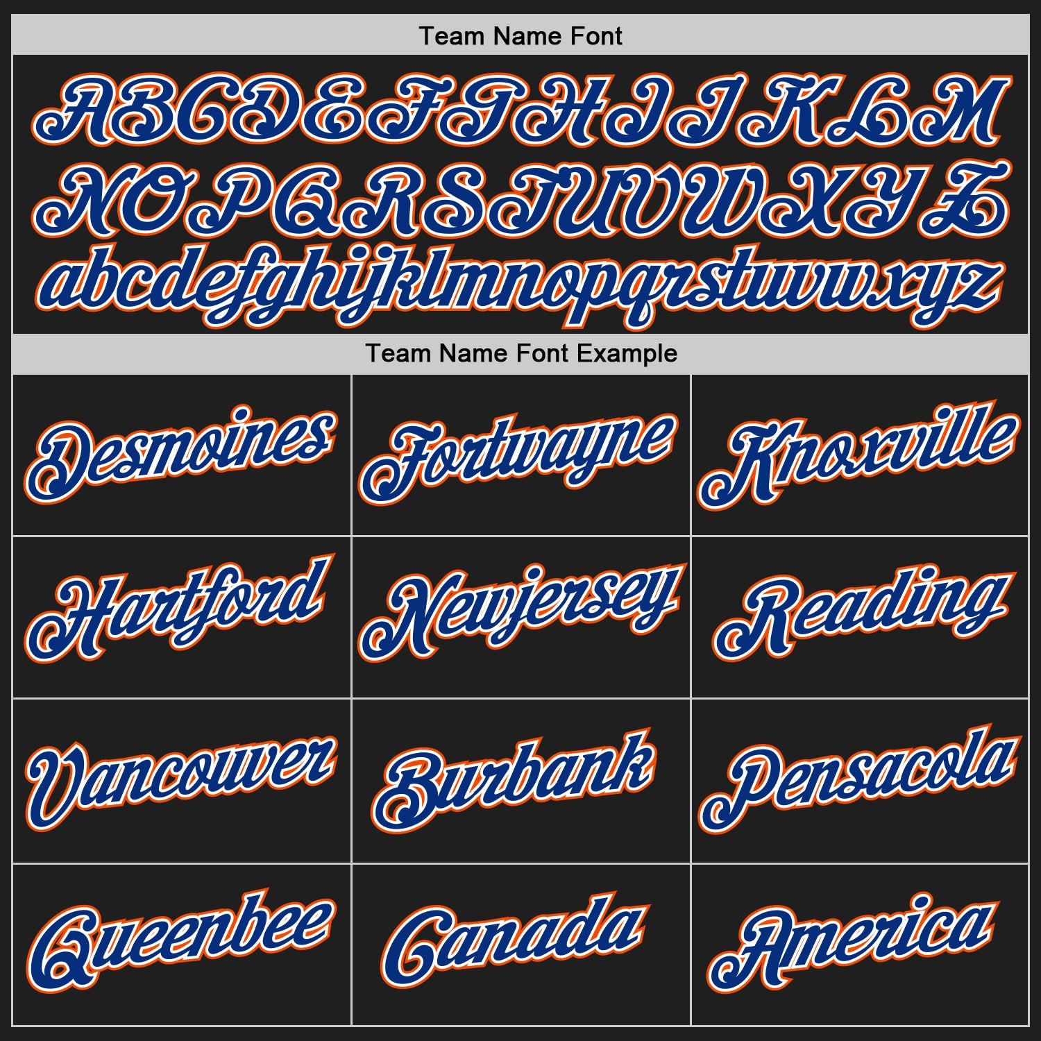 Custom Black Royal-Orange Authentic Throwback Basketball Jersey view 5
