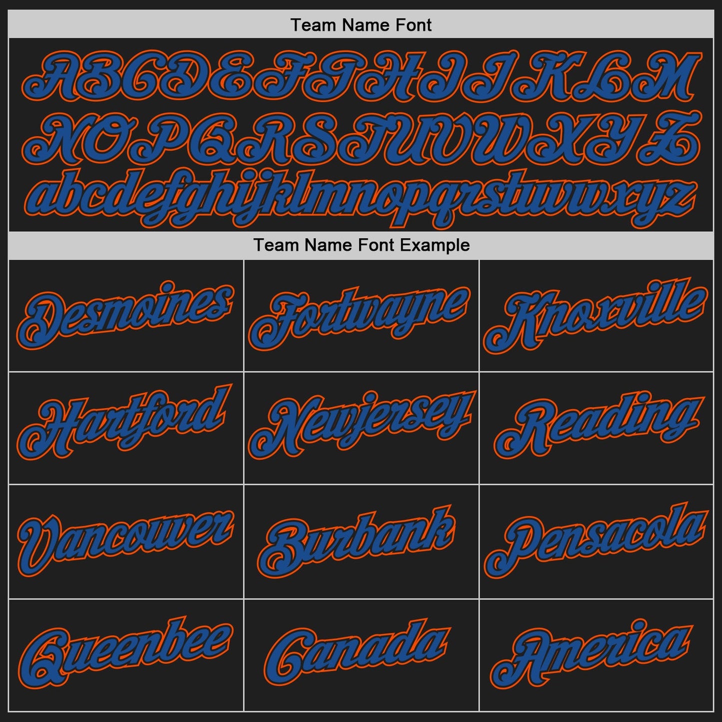 Custom Black Blue-Orange Authentic Throwback Basketball Jersey view 5