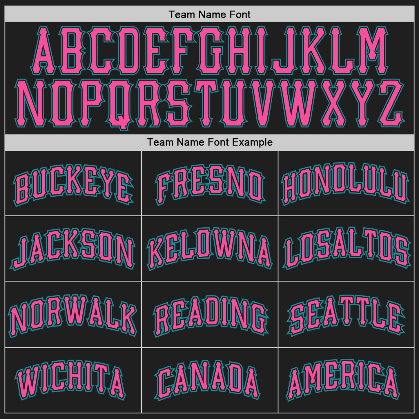 Custom Black Pink-Teal Authentic Baseball Jersey view 4