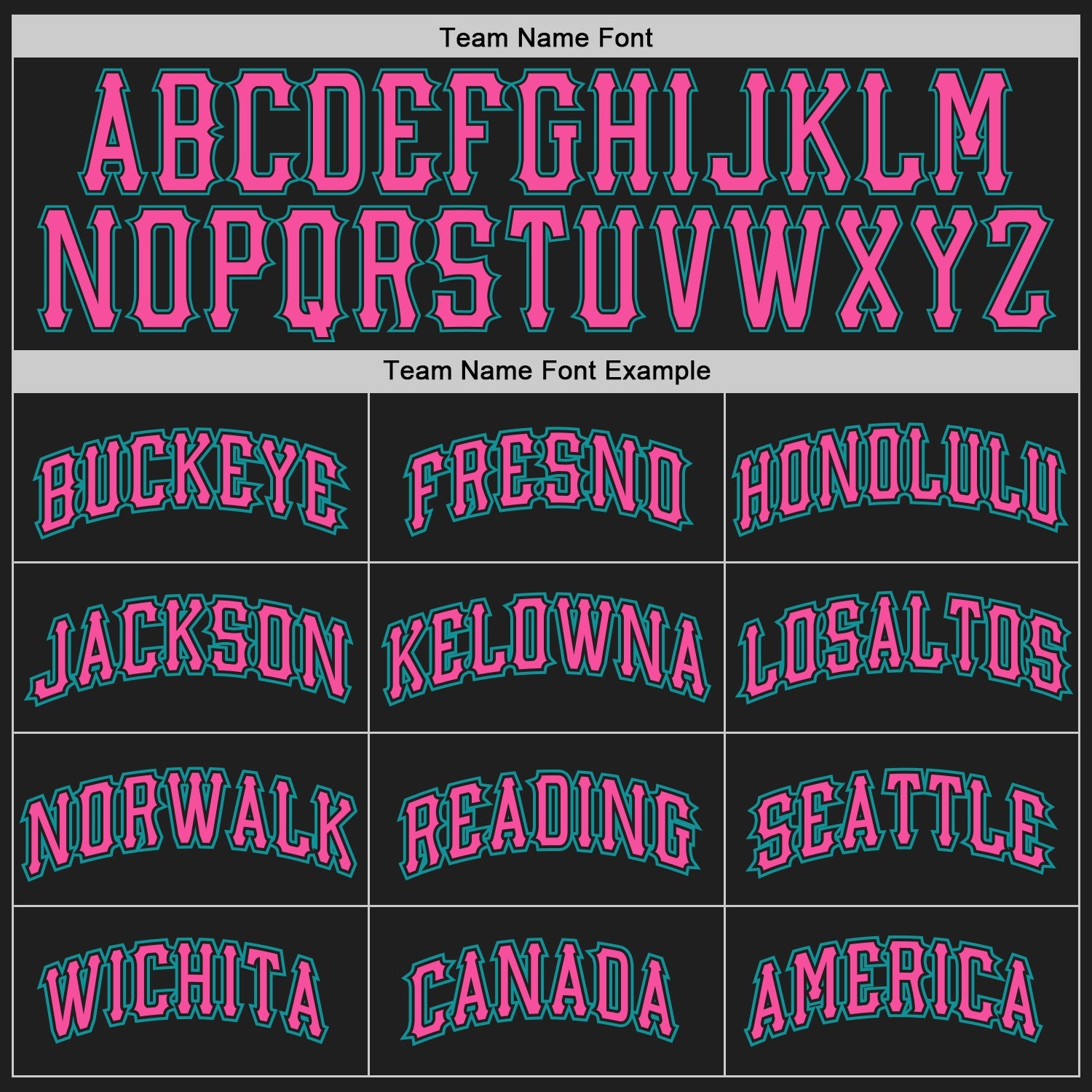 Custom Black Pink-Teal Authentic Baseball Jersey view 4