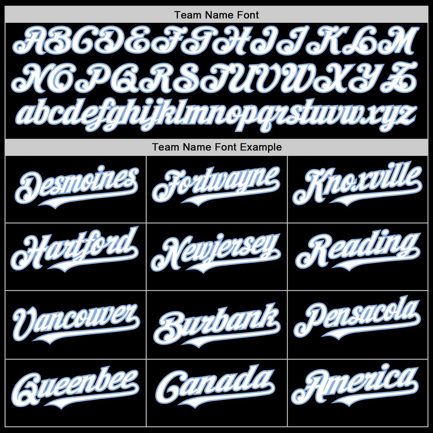 Custom Black White-Light Blue Mesh Authentic Throwback Baseball Jersey view 4