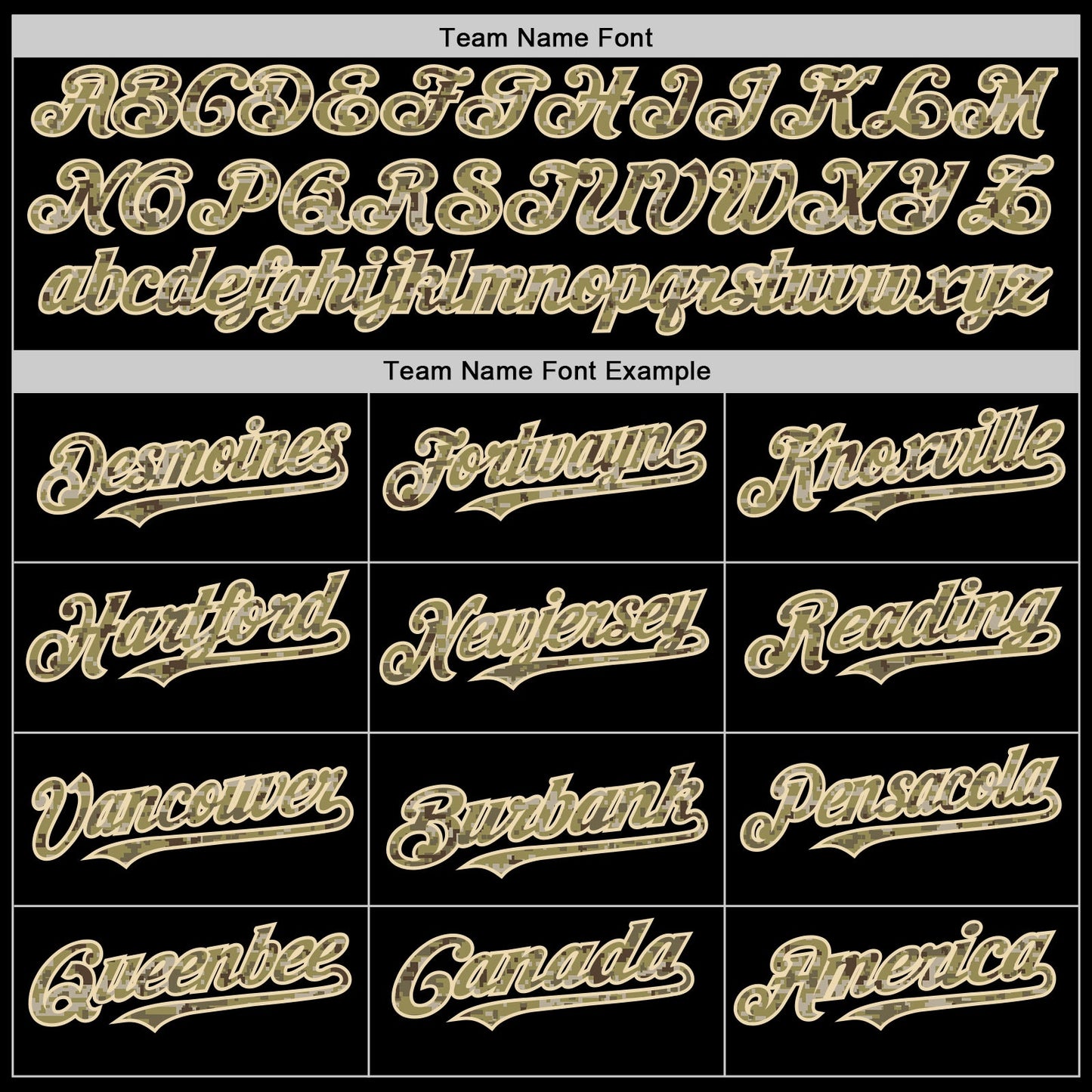 Custom Black Camo-Cream Mesh Authentic Throwback Baseball Jersey view 4