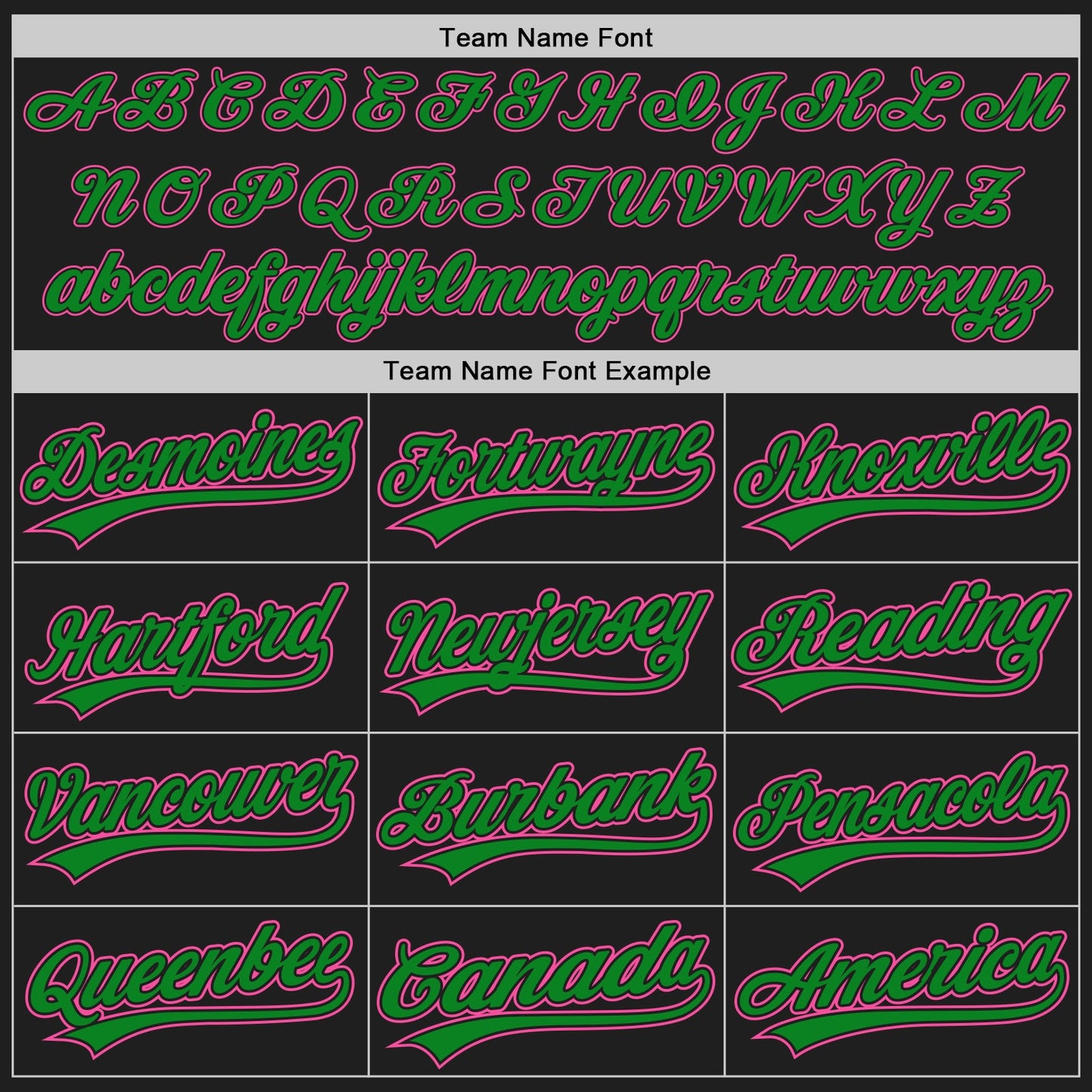 Custom Black Pink-Grass Green Authentic Baseball Jersey view 4
