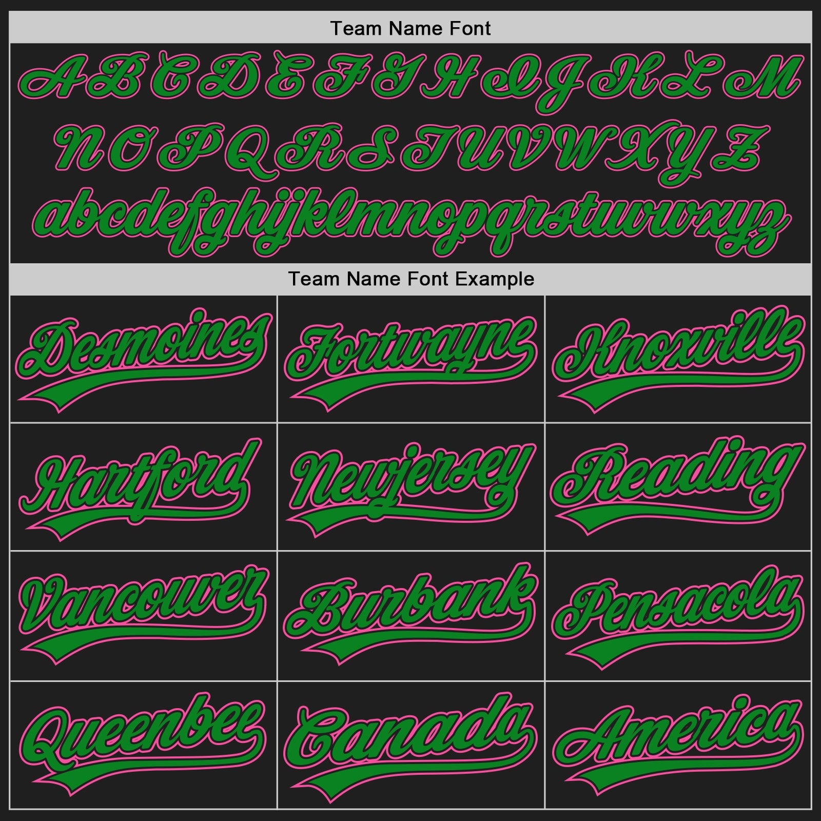 Custom Black Pink-Grass Green Authentic Baseball Jersey view 4