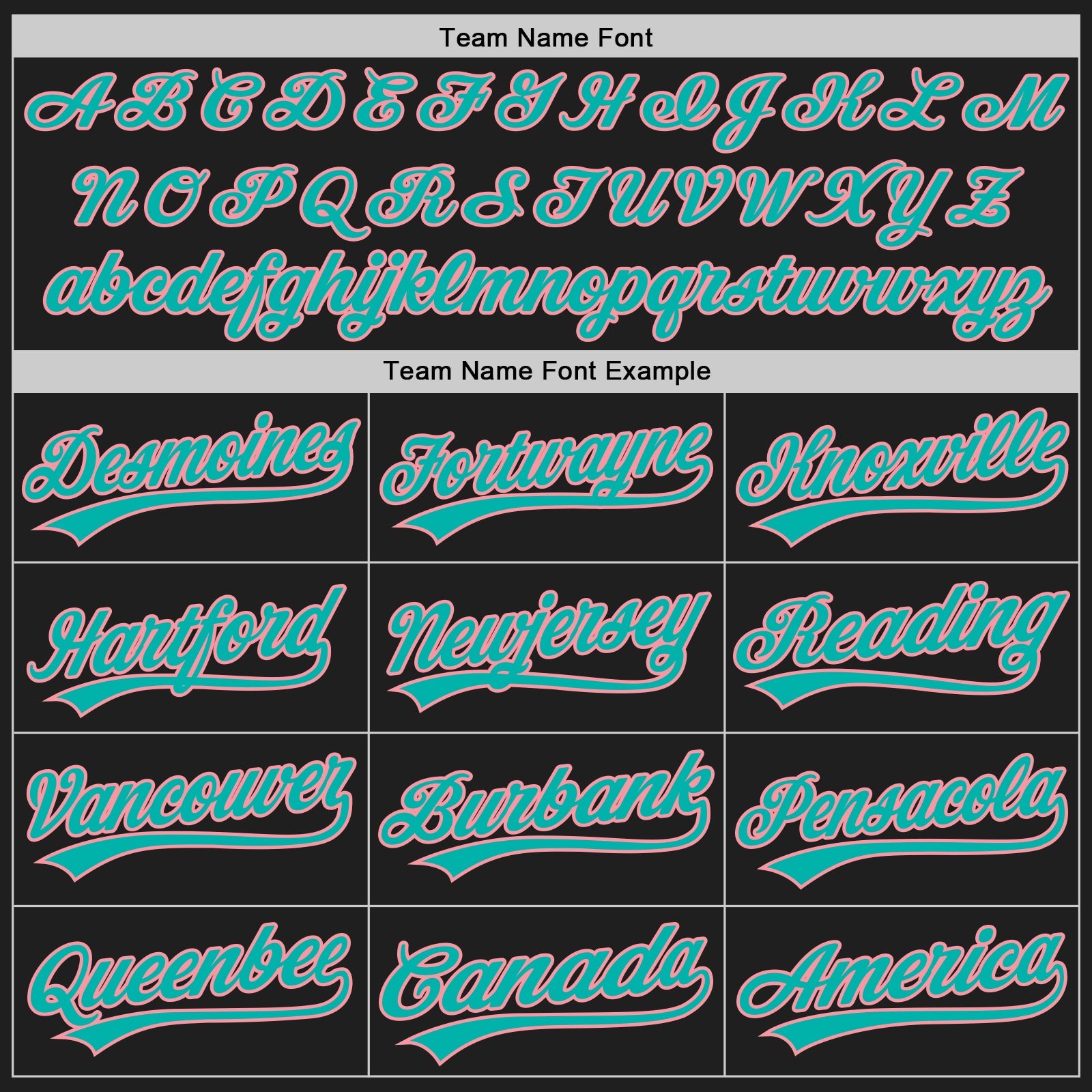 Custom Black Aqua-Medium Pink Authentic Baseball Jersey view 4