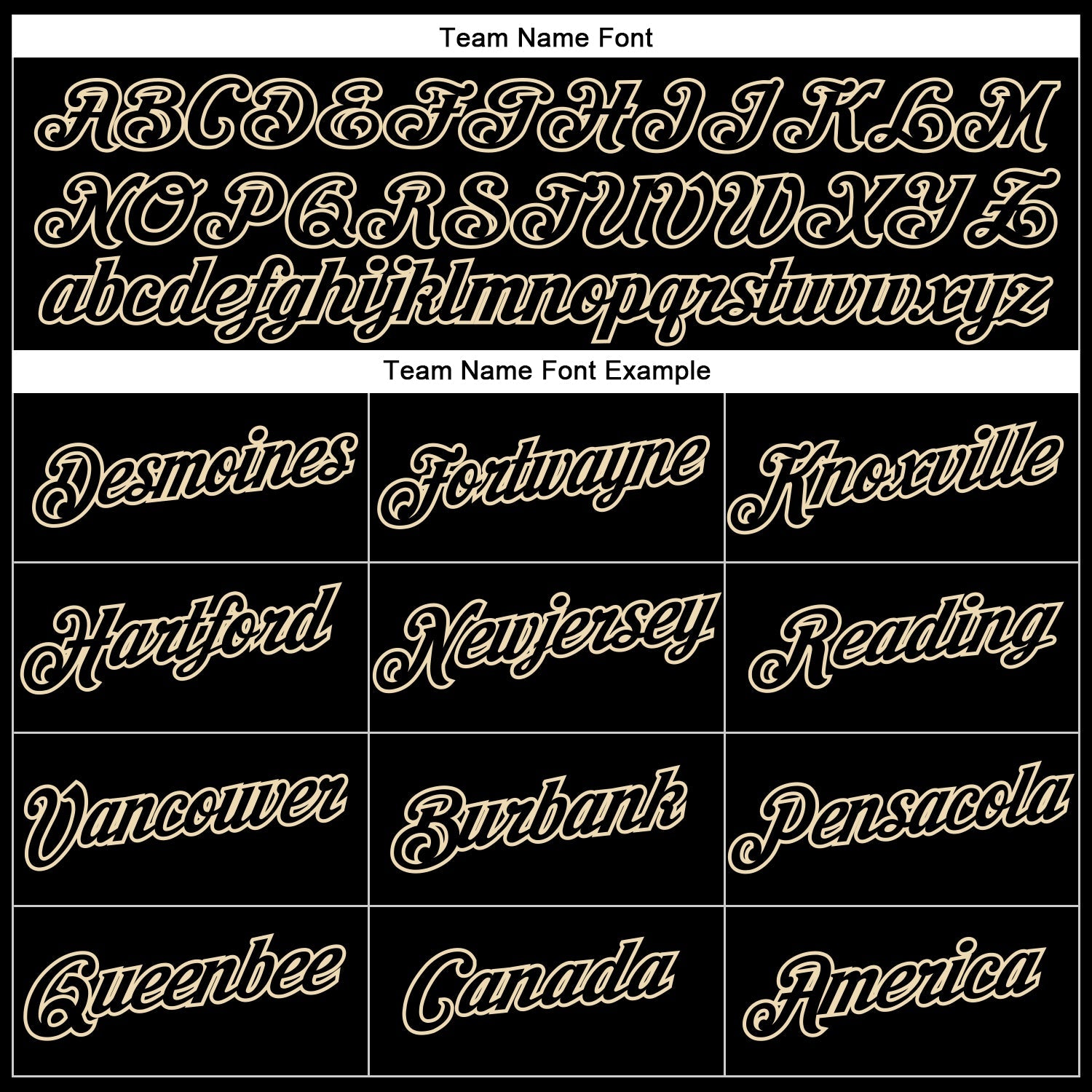 Custom Stitched Black Cream Sports Pullover Sweatshirt Hoodie view 4