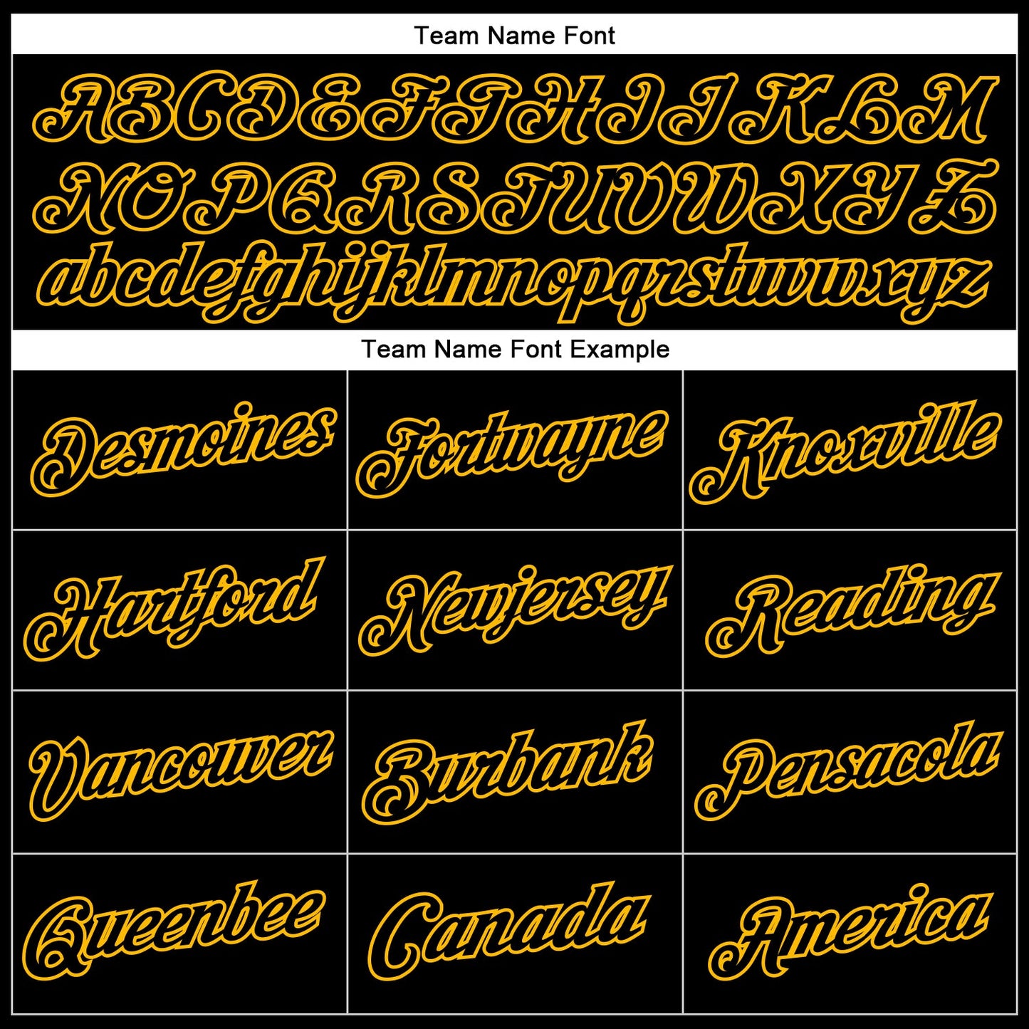 Custom Stitched Black Gold Sports Pullover Sweatshirt Hoodie view 4