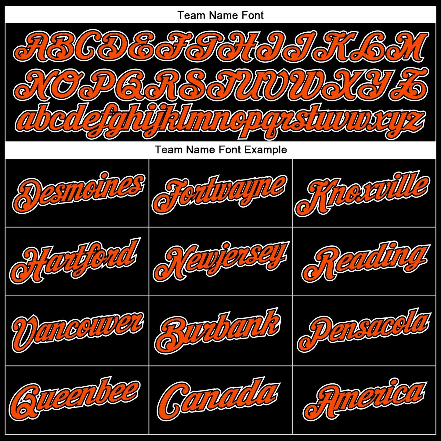 Custom Stitched Black Orange-White Sports Pullover Sweatshirt Hoodie view 4