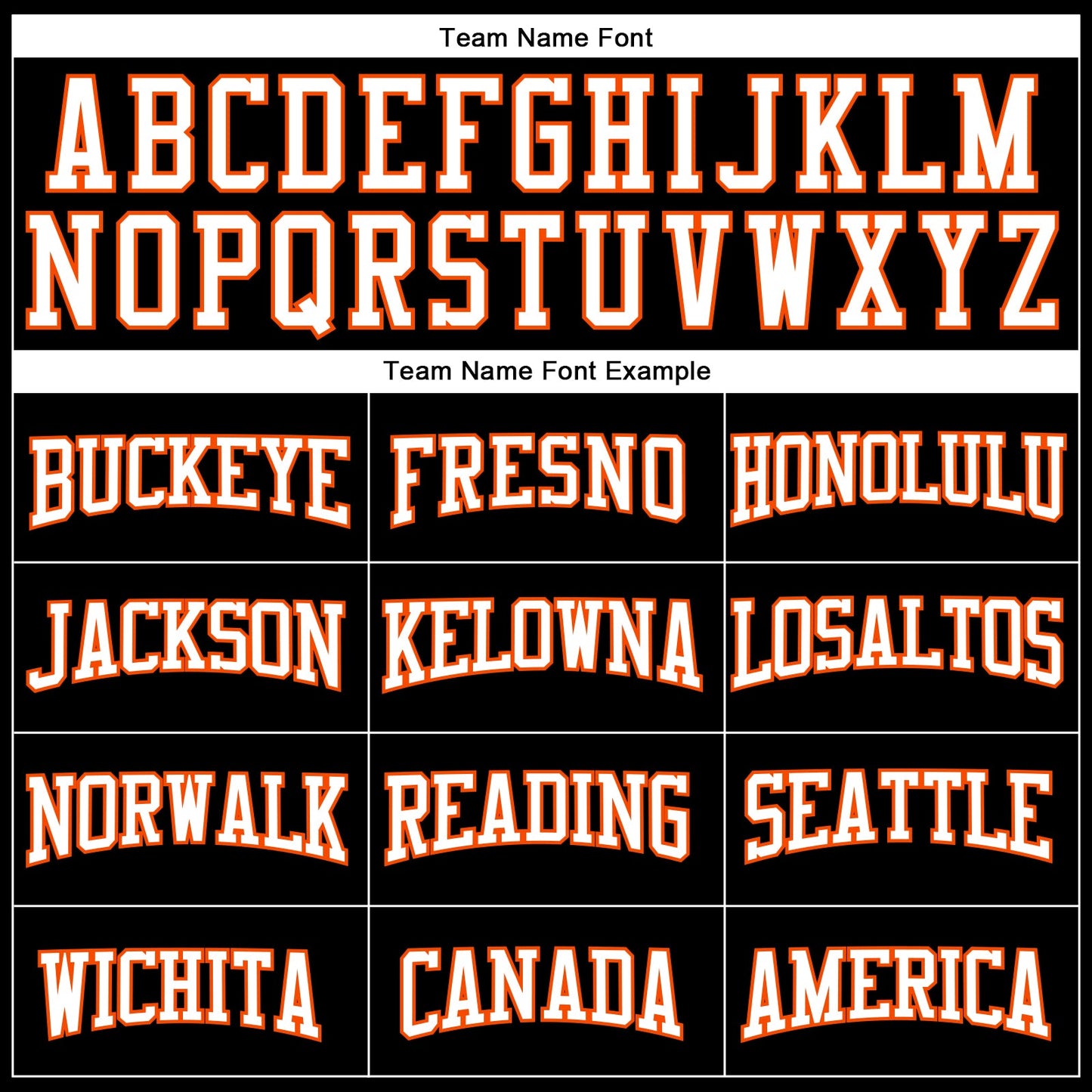 Custom Black White-Orange Authentic Football Jersey view 4