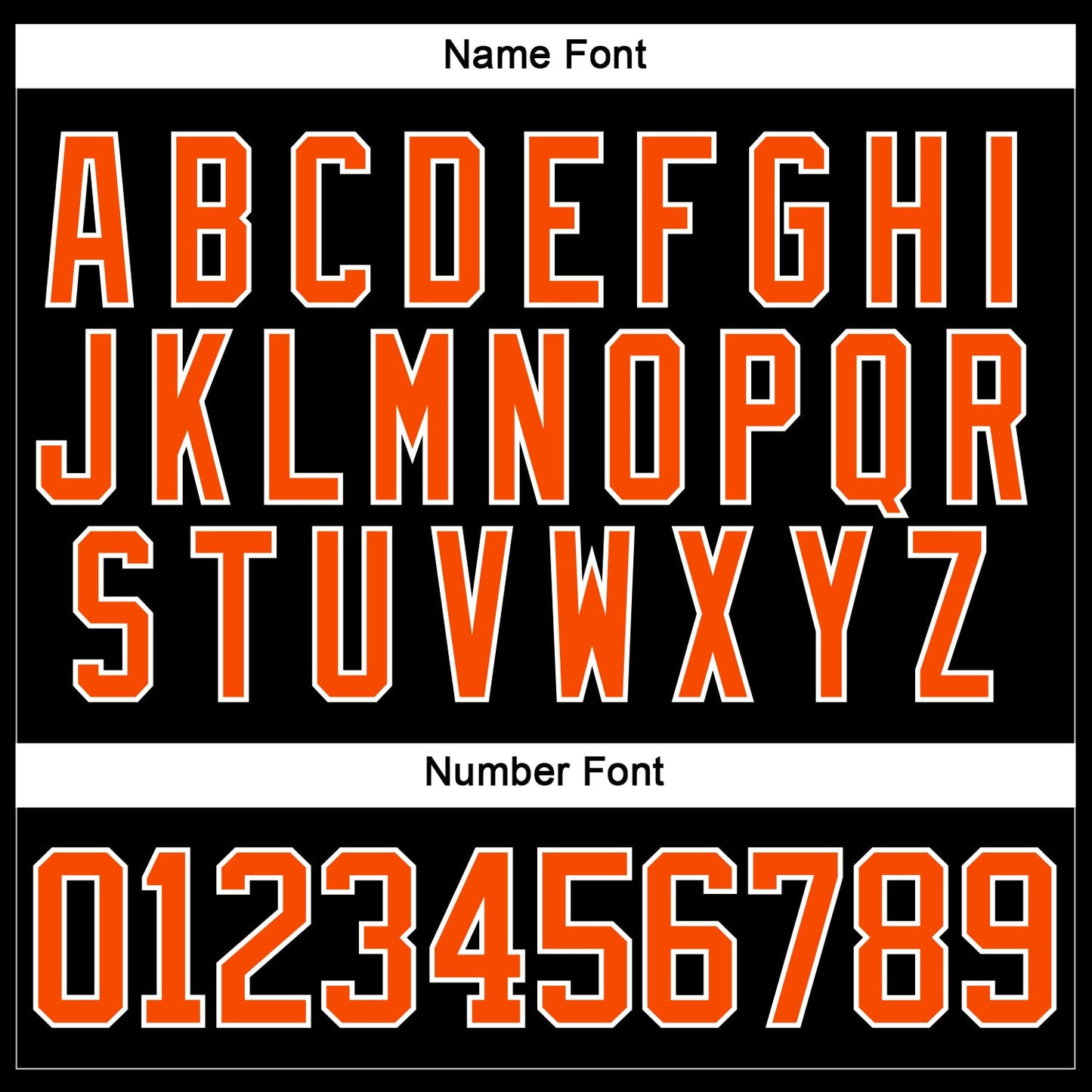 Custom Black Orange-White Hockey Lace Neck Jersey view 5
