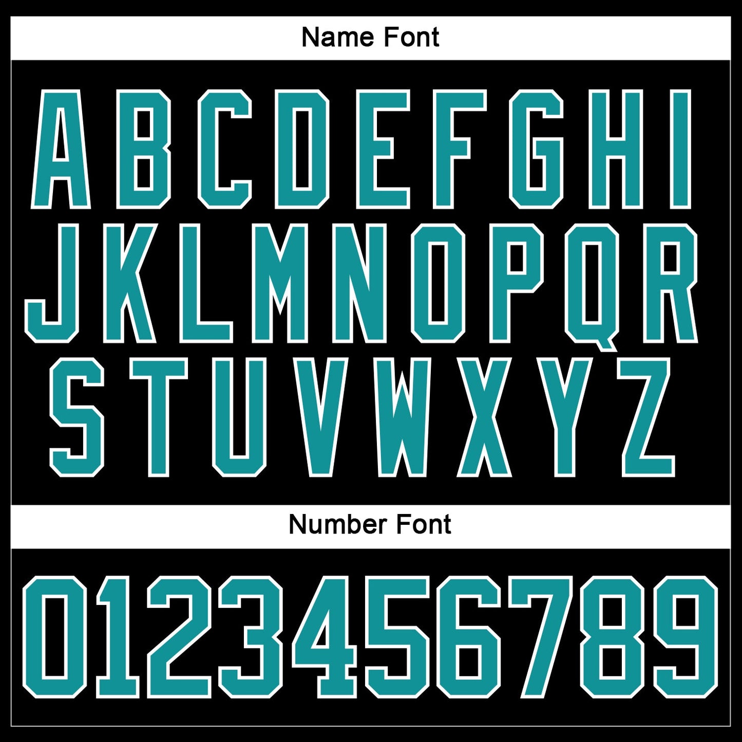 Custom Black Teal-White Hockey Lace Neck Jersey view 5
