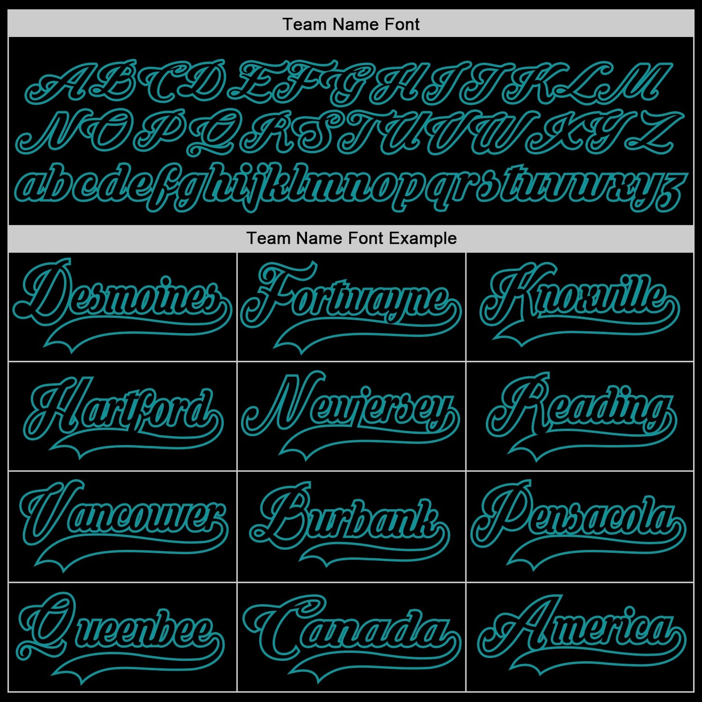 Custom Black Teal Hockey Lace Neck Jersey view 4