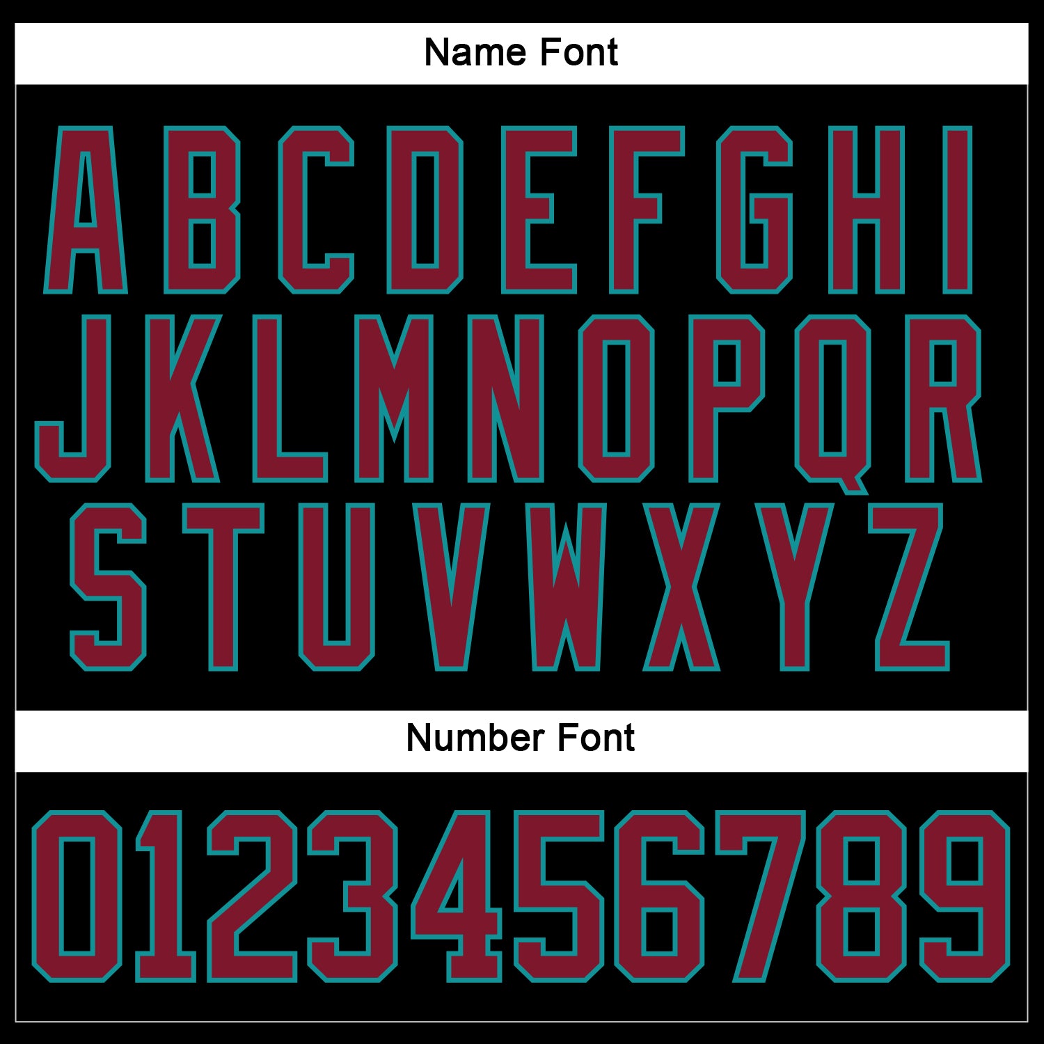 Custom Black Crimson-Teal Hockey Lace Neck Jersey view 5