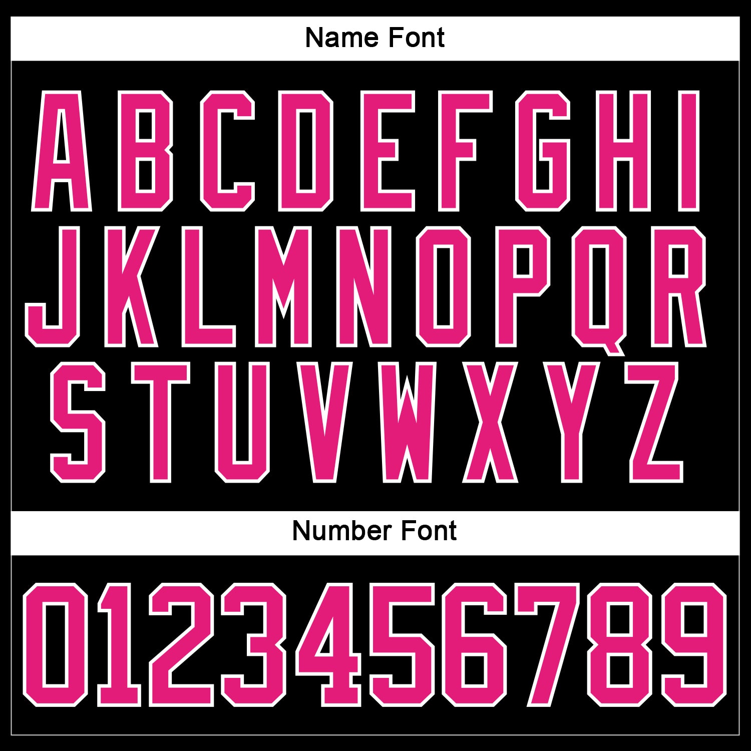 Custom Black Hot Pink-White Hockey Lace Neck Jersey view 5