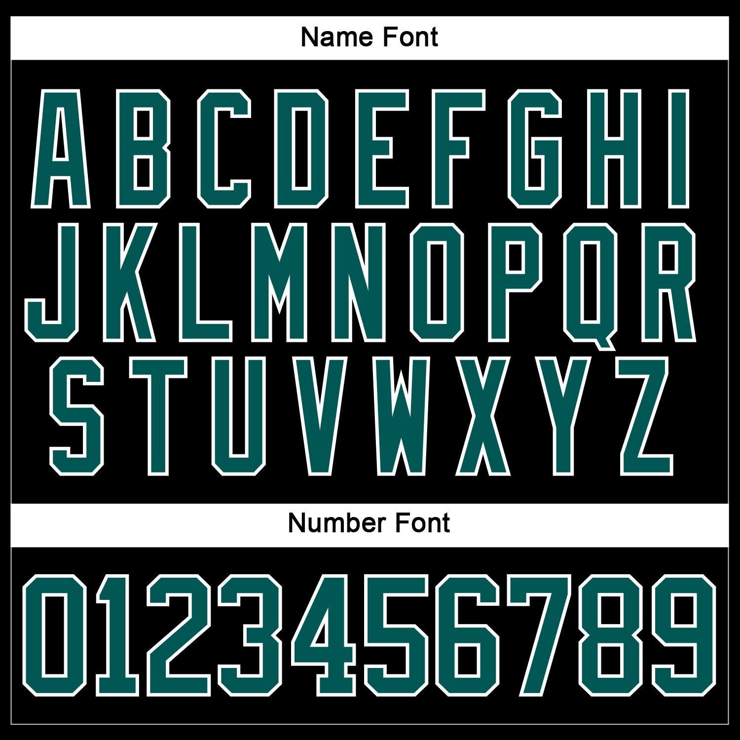 Custom Black Midnight Green-White Hockey Lace Neck Jersey view 5