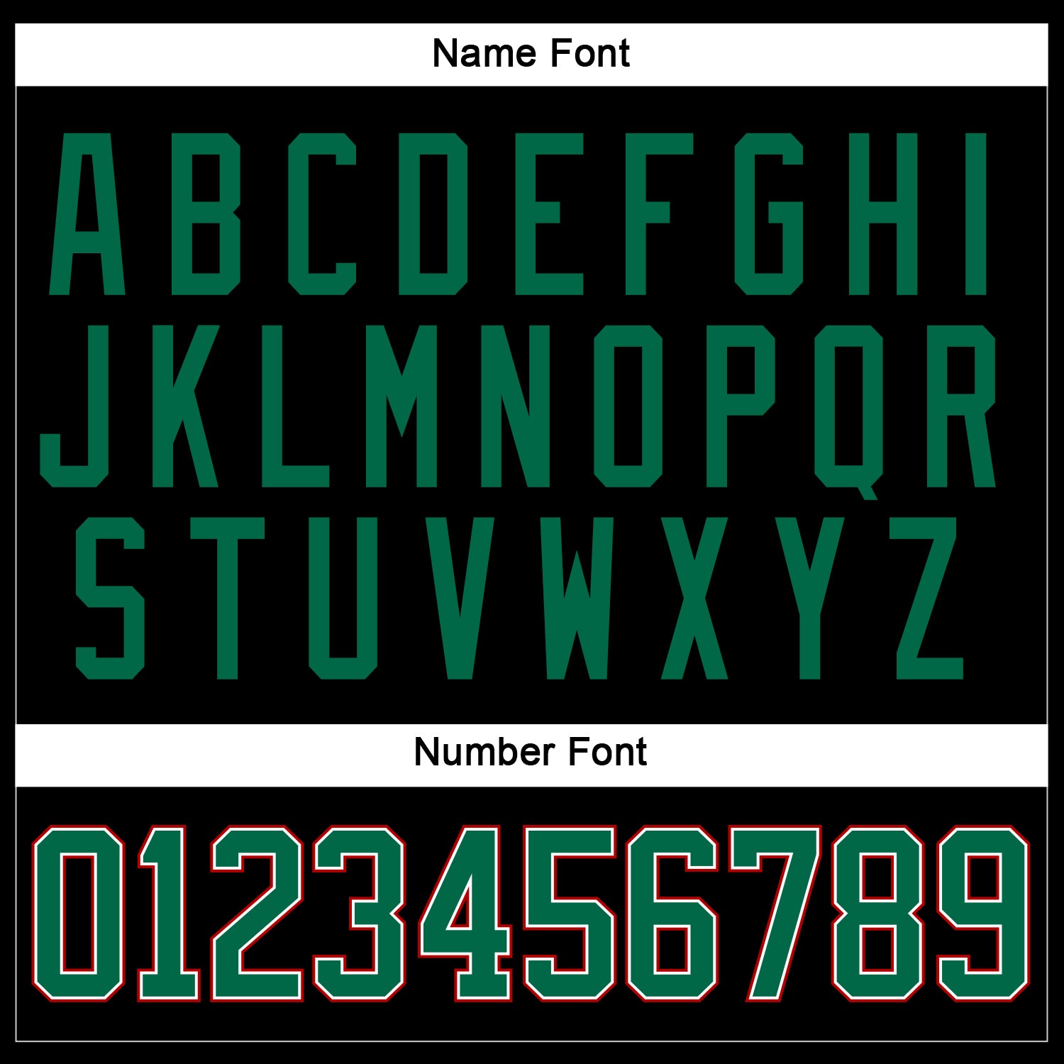 Custom Black Kelly Green-Red Hockey Lace Neck Jersey view 5