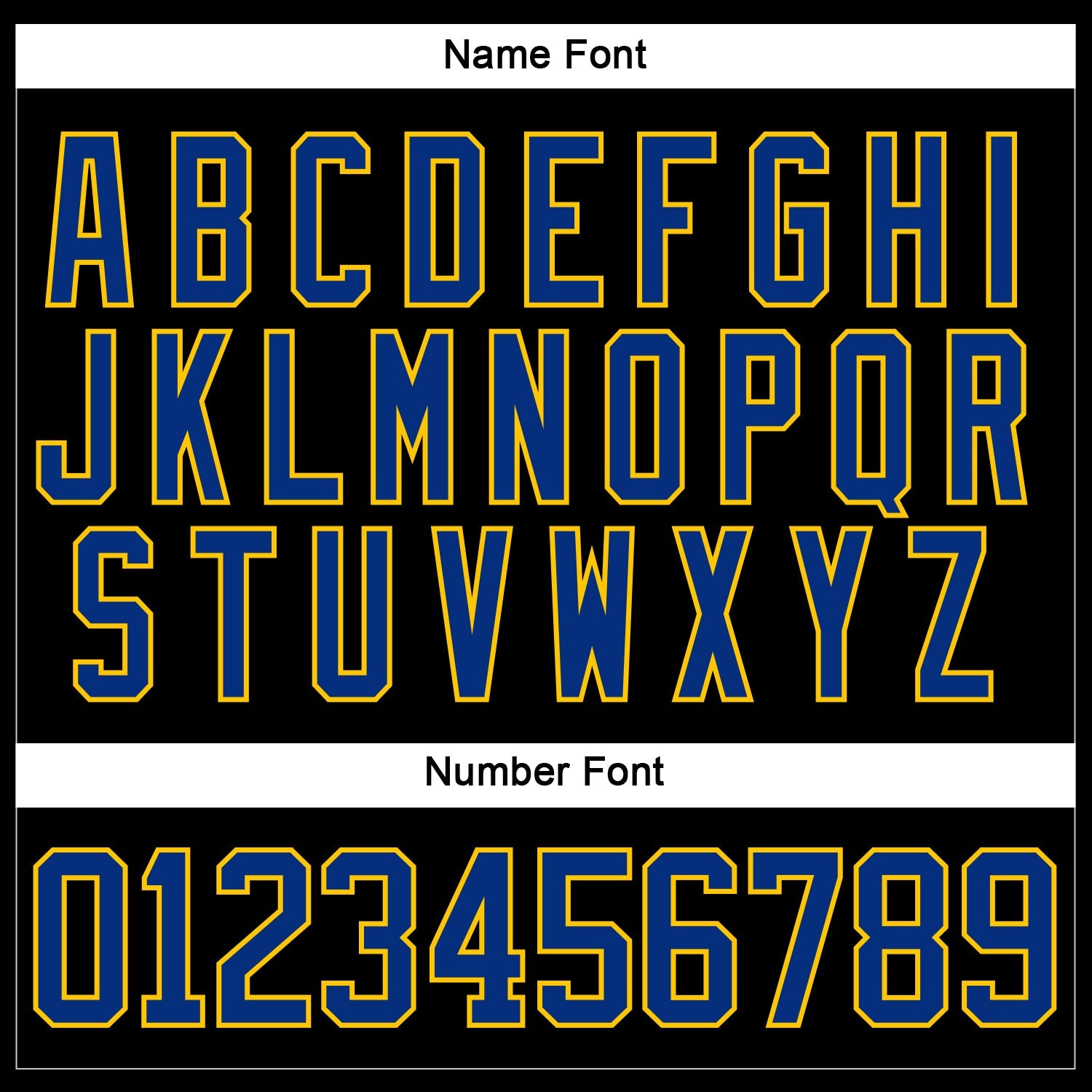 Custom Black Royal-Yellow Hockey Lace Neck Jersey view 5