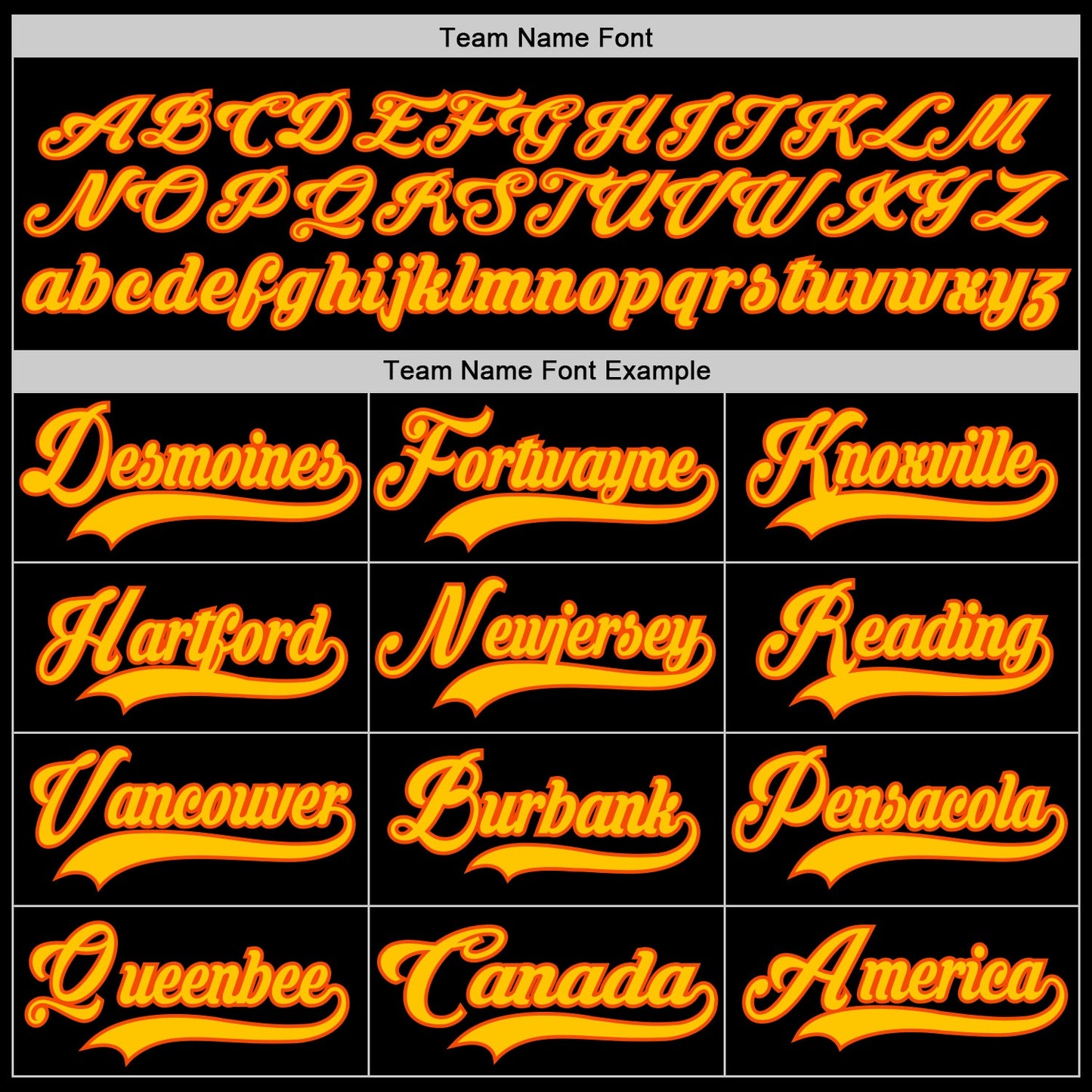 Custom Black Yellow-Orange Hockey Lace Neck Jersey view 4
