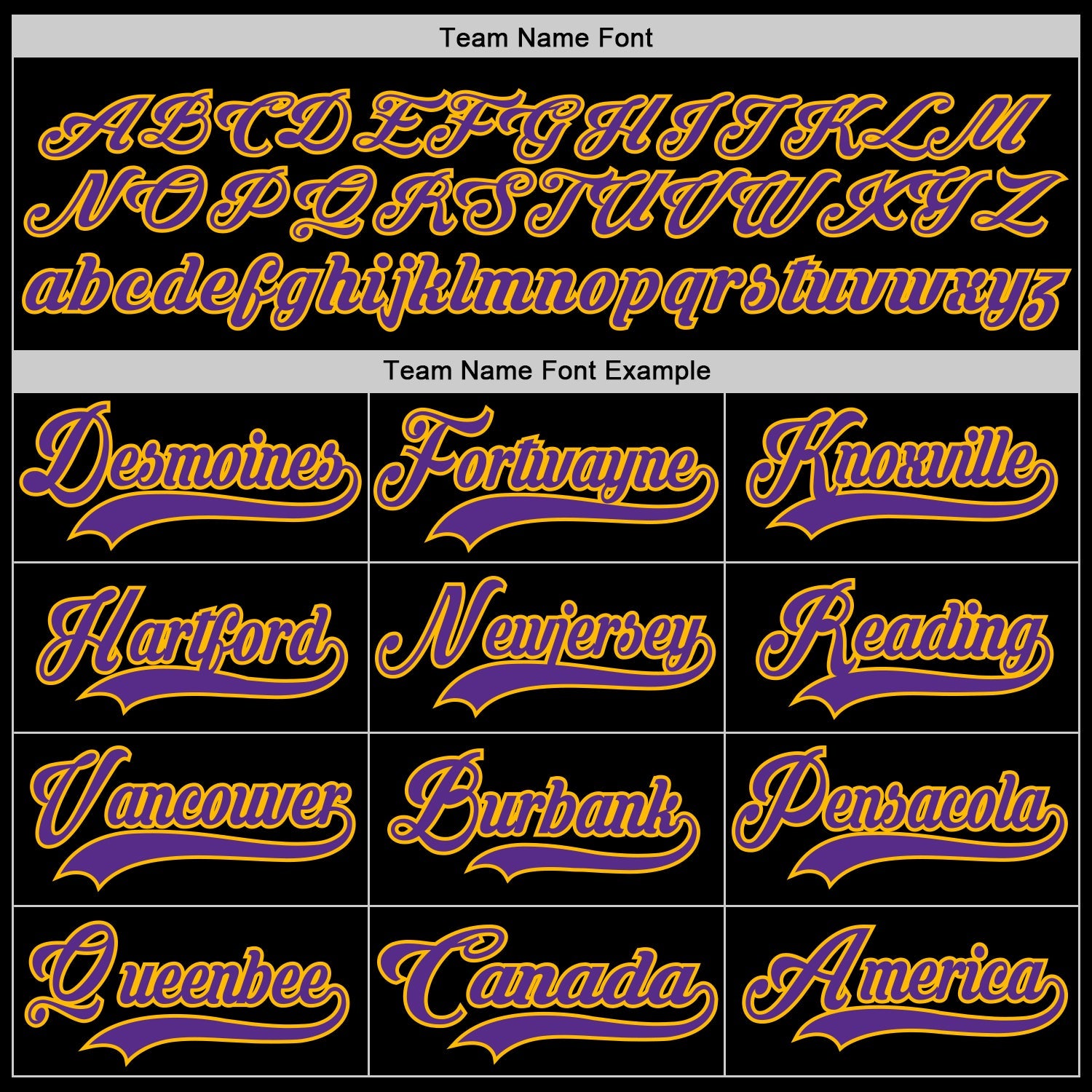 Custom Black Purple-Gold Hockey Lace Neck Jersey view 4