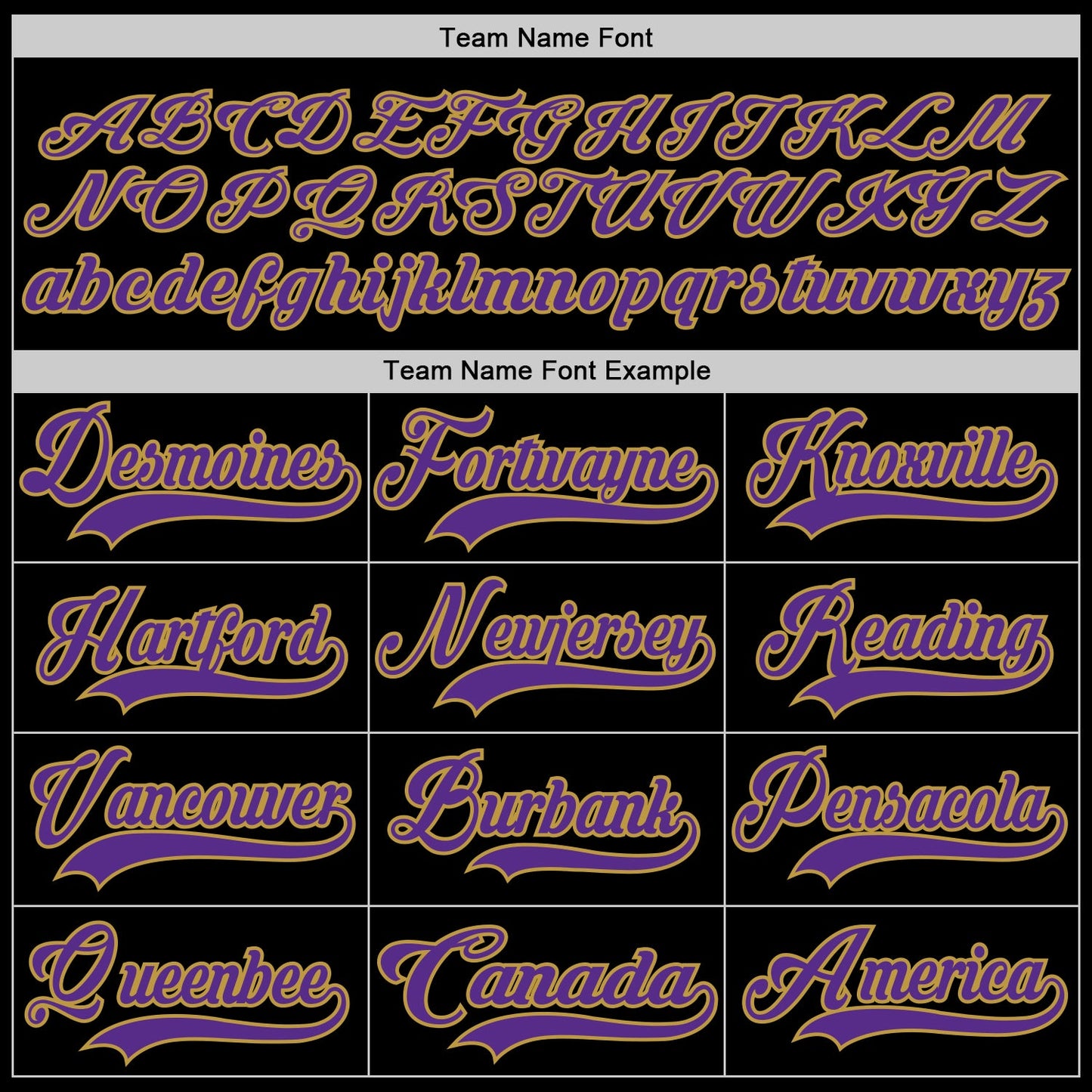 Custom Black Purple-Old Gold Hockey Lace Neck Jersey view 4