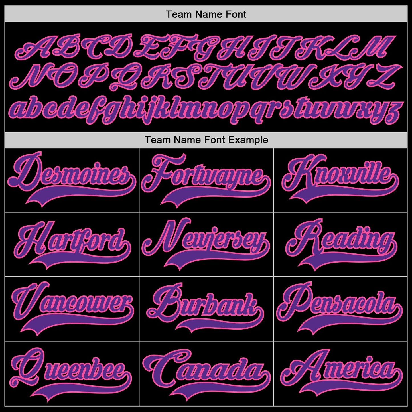 Custom Black Purple-Pink Hockey Lace Neck Jersey view 4