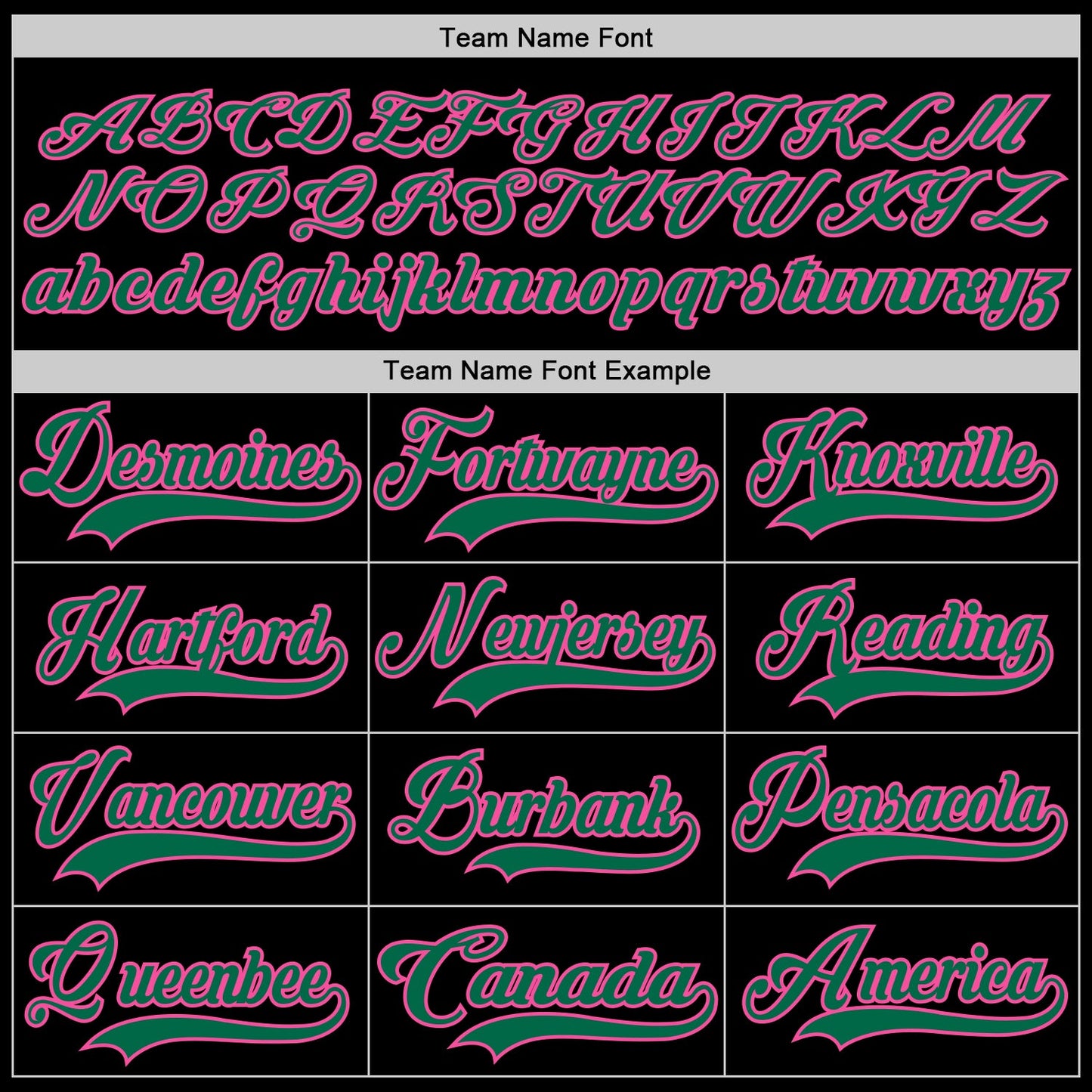 Custom Black Kelly Green-Pink Hockey Lace Neck Jersey view 4