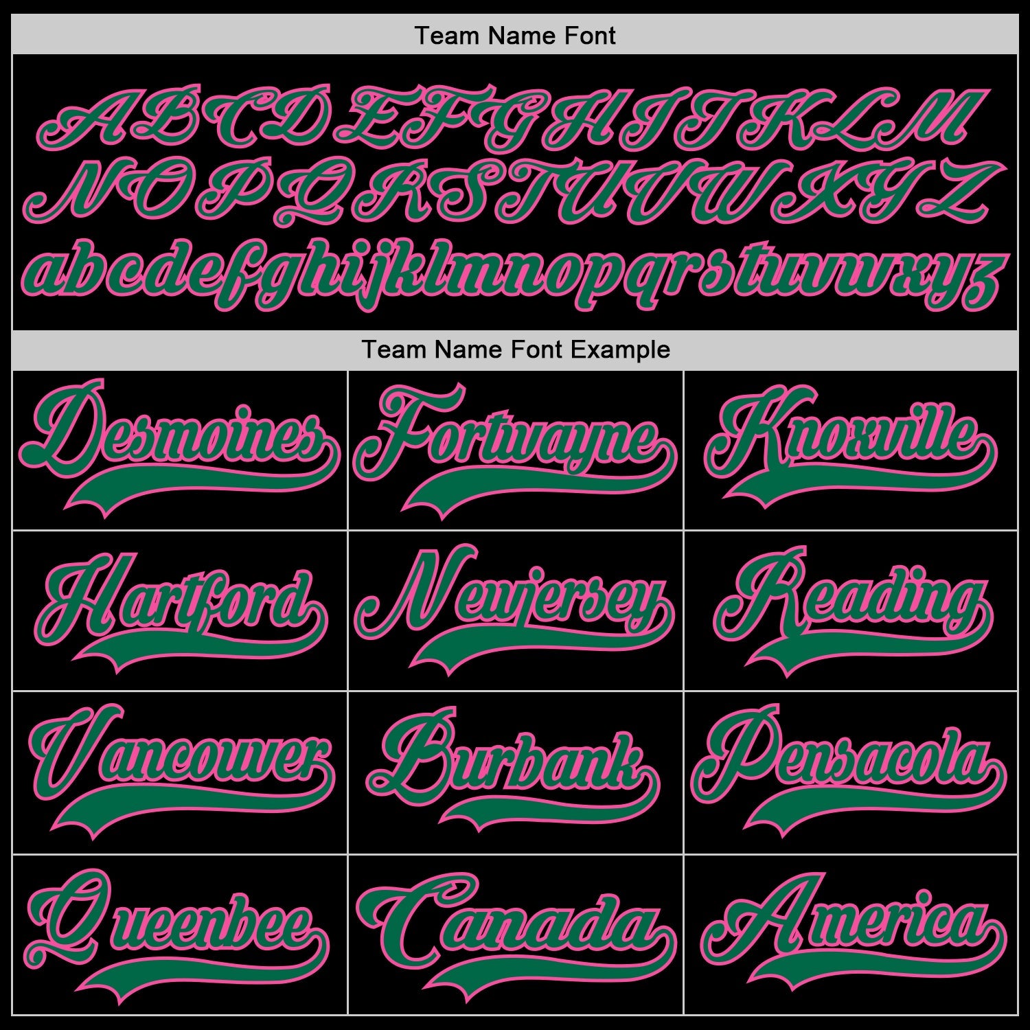 Custom Black Kelly Green-Pink Hockey Lace Neck Jersey view 4