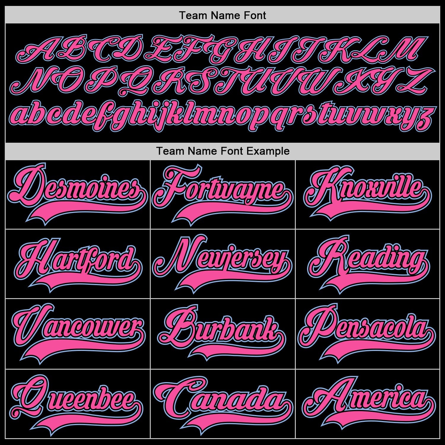 Custom Black Pink-Light Blue Hockey Lace Neck Jersey view 4