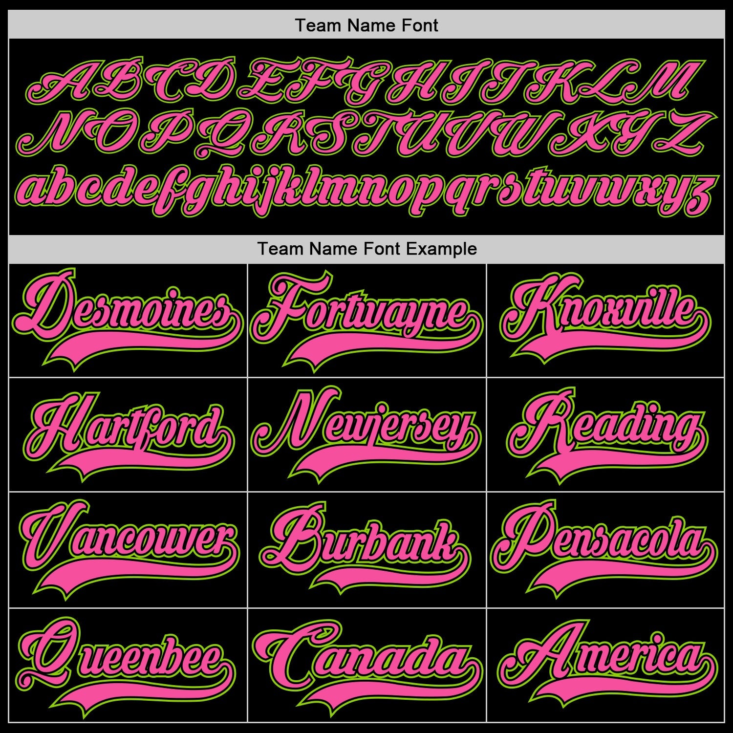 Custom Black Pink-Neon Green Hockey Lace Neck Jersey view 4