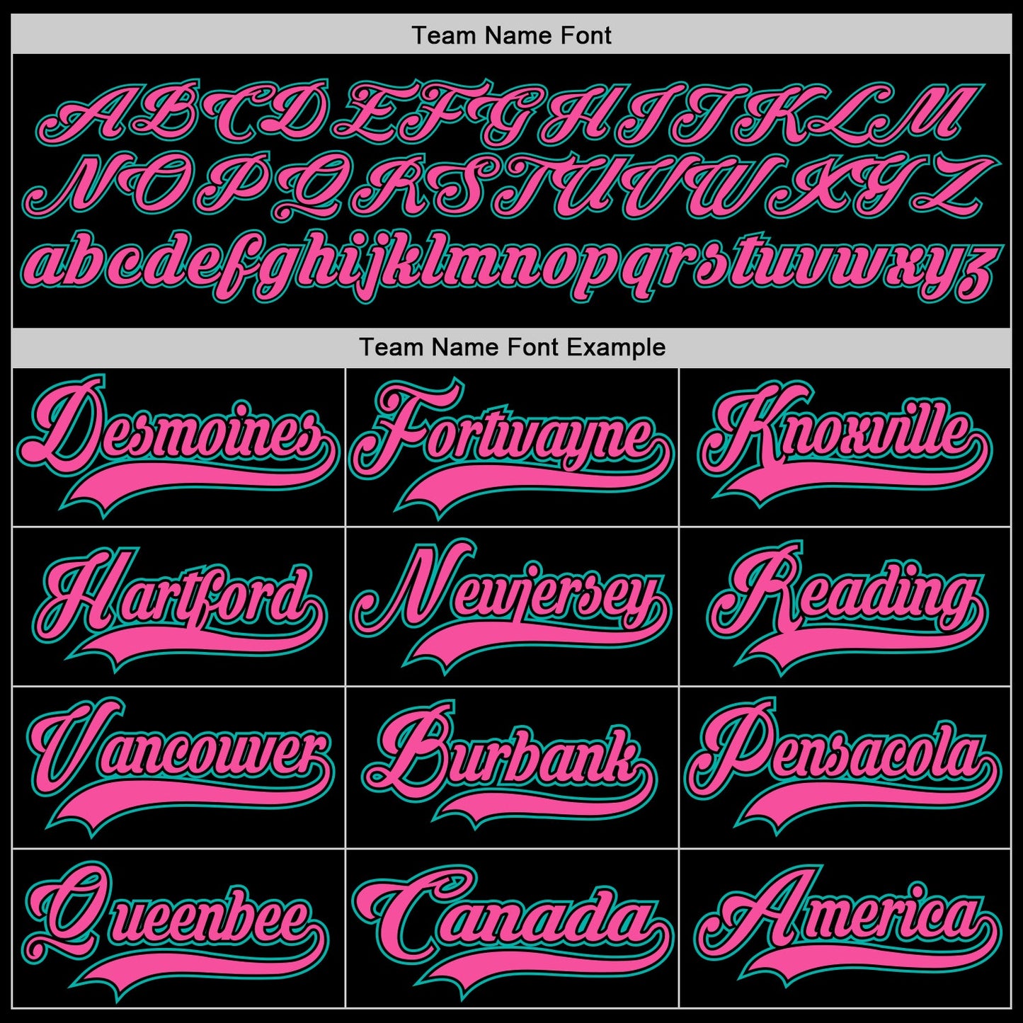 Custom Black Pink-Aqua Hockey Lace Neck Jersey view 4