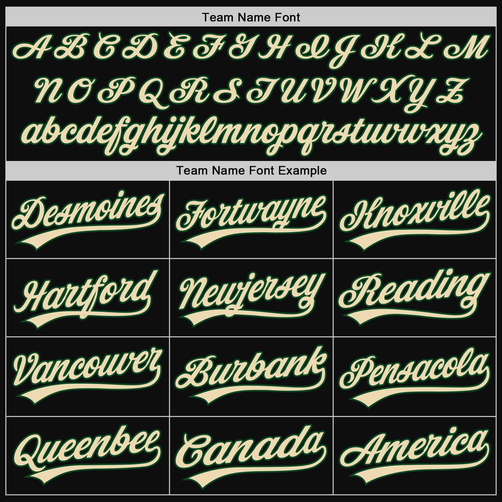 Custom Black Cream Green-Royal Authentic Throwback Baseball Jersey view 4