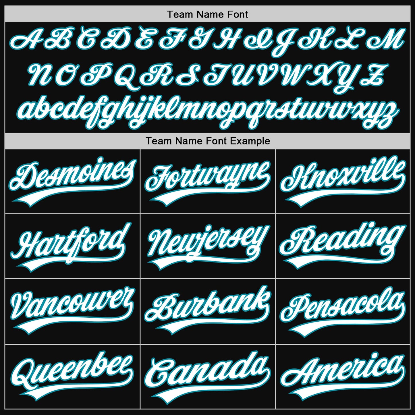 Custom Black White-Teal Authentic Throwback Baseball Jersey view 4